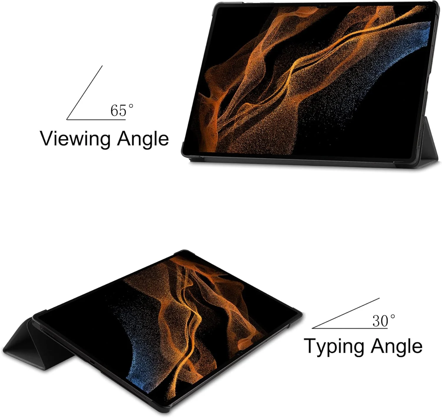 کیف تبلت RanTuo برای Samsung Galaxy Tab S8 Ultra، چرم PU، سبک و نازک، ضد آب، ضد گرد و غبار، کیف محافظ ضد افتادن برای Samsung Galaxy Tab S8 Ultra (خاکستری) کیف تبلت RanTuo برای Samsung Galaxy Tab S8 Ultra، چرم PU، سبک و نازک، ضد آب، ضد گرد و غبار، کیف محافظ ضد افتادن برای Samsung Galaxy Tab S8 Ultra (خاکستری)