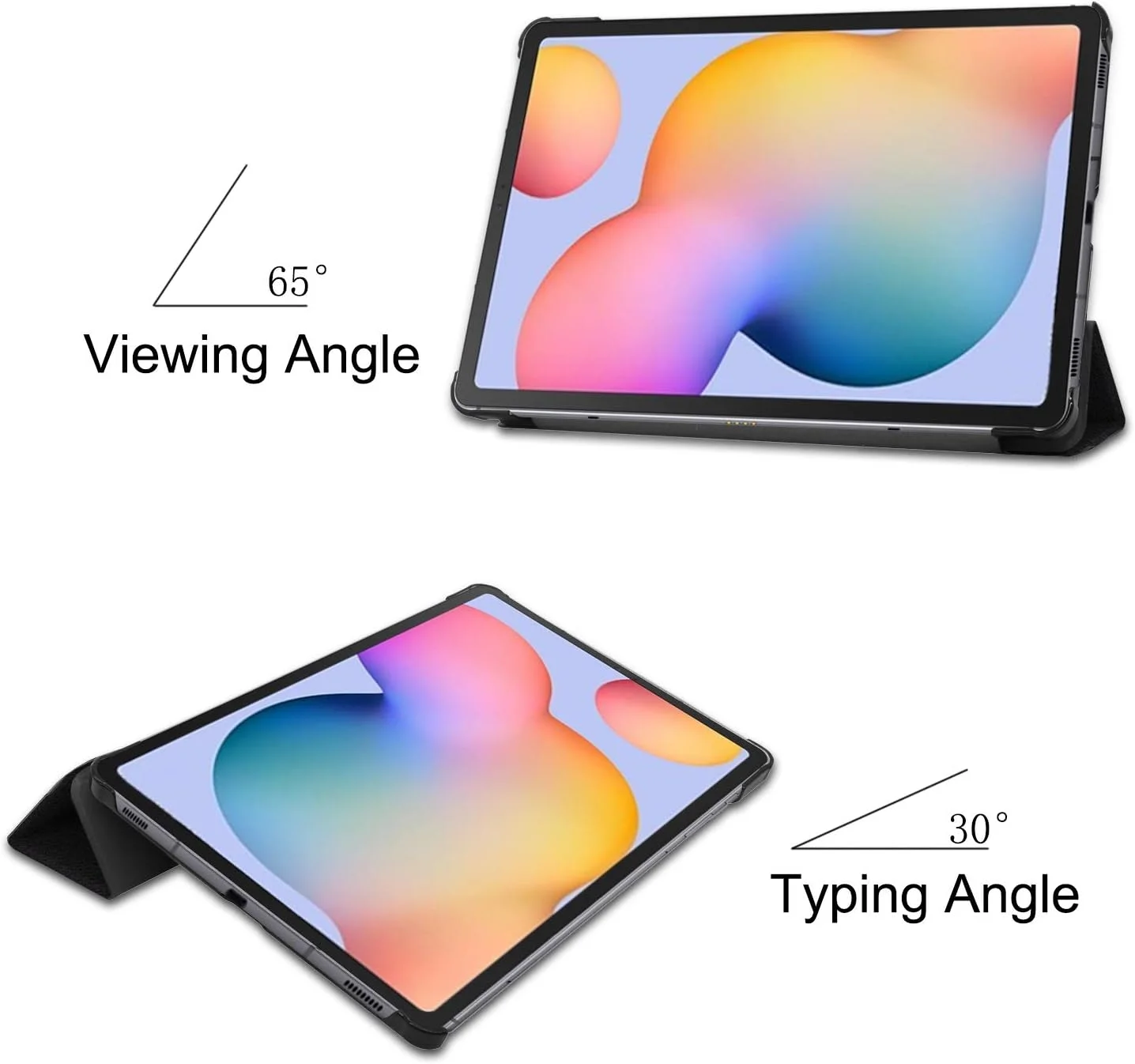 کیف تبلت RanTuo برای Samsung Galaxy Tab S6 Lite 2022، چرم PU، سبک و نازک، ضد آب، ضد گرد و غبار، قاب محافظ ضد افتادن برای Samsung Galaxy Tab S6 Lite 2022. (چشم های بزرگ) کیف تبلت RanTuo برای Samsung Galaxy Tab S6 Lite 2022، چرم PU، سبک و نازک، ضد آب، ضد گرد و غبار، قاب محافظ ضد افتادن برای Samsung Galaxy Tab S6 Lite 2022. (چشم های بزرگ)