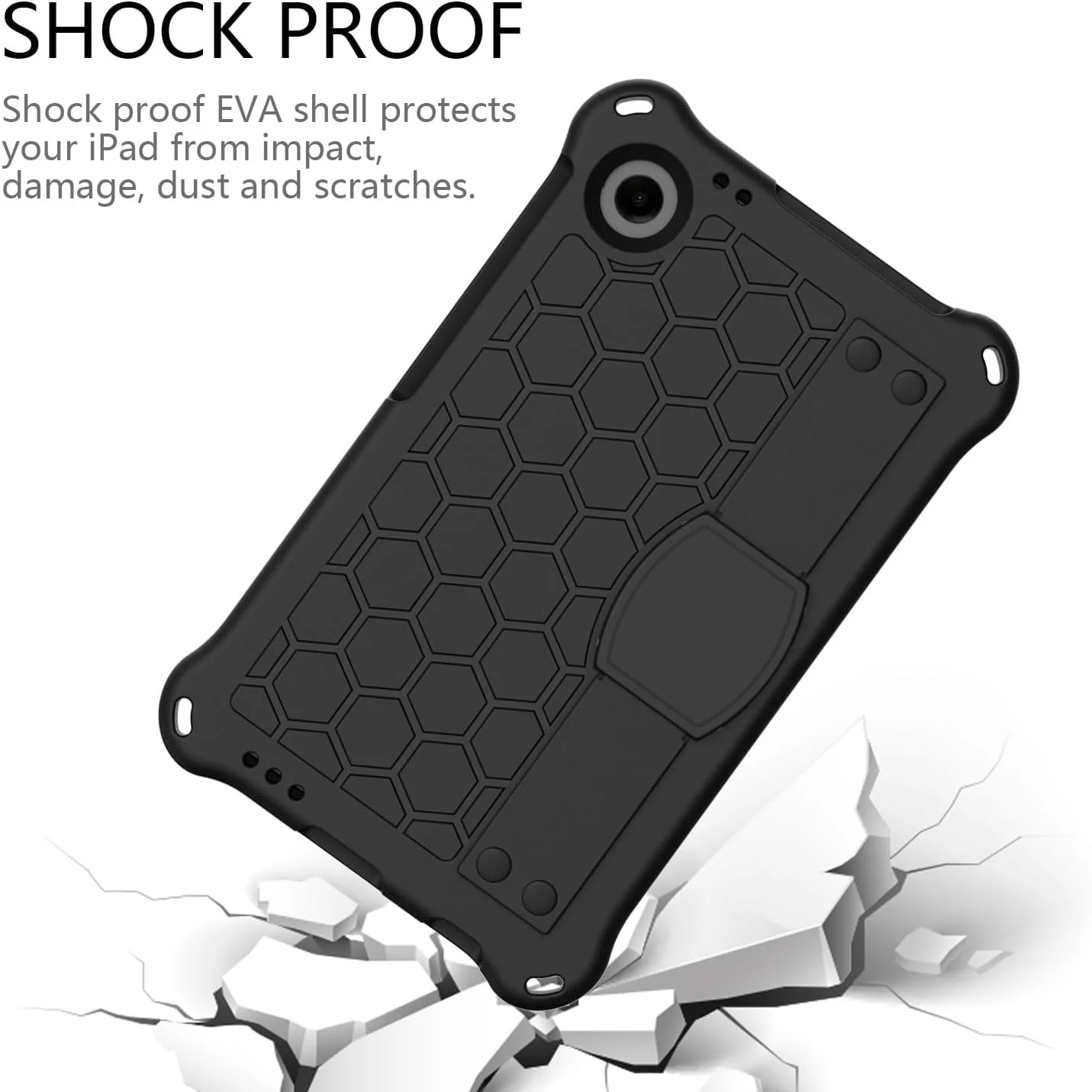 کیف تبلت مسافرتی سازگار با تبلت سامسونگ گلکسی تب A9 8.7 اینچ 2023 SM-X110/X115، کیف محافظ کودکانه، مقاوم، سبک وزن، EVA ضد ضربه با دسته کیف تبلت مسافرتی سازگار با تبلت سامسونگ گلکسی تب A9 8.7 اینچ 2023 SM-X110/X115، کیف محافظ کودکانه، مقاوم، سبک وزن، EVA ضد ضربه با دسته