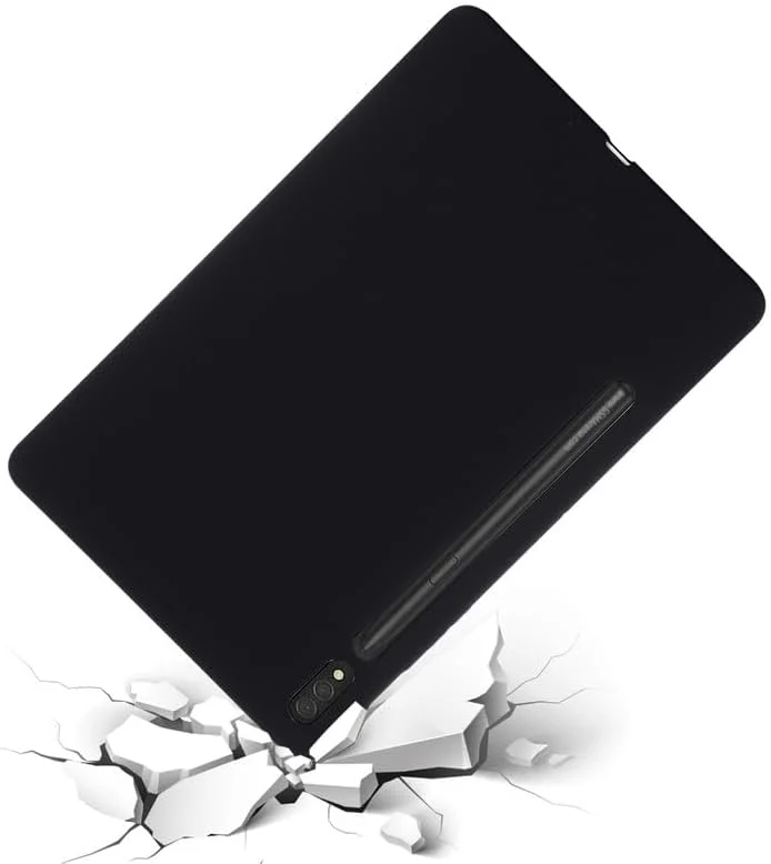 کاور تبلت Nikaque برای سامسونگ گلکسی تب S9 Ultra 14.6 اینچ X910/ X916B، کاور سیلیکونی مایع، ژل نرم و انعطاف پذیر، محافظ باریک و ضد ضربه، مشکی