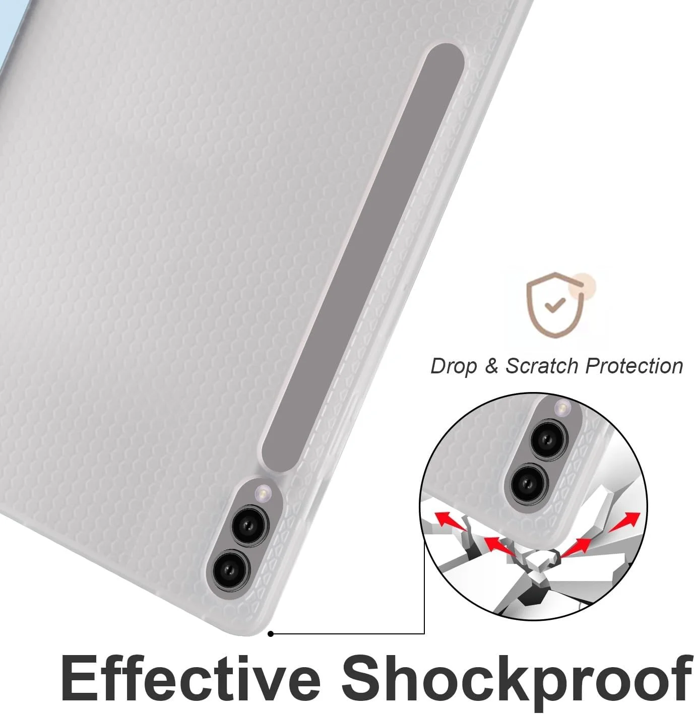 کاور شفاف تبلت سازگار با سامسونگ گلکسی تب A8 (2021) 10.5 اینچ SM-X200/X205U، کاور باریک TPU با قابلیت بیدار/خواب خودکار، کاور محافظ سبک وزن هوشمند با جای مدادی، ضد ضربه. آبی کاور شفاف تبلت سازگار با سامسونگ گلکسی تب A8 (2021) 10.5 اینچ SM-X200/X205U، کاور باریک TPU با قابلیت بیدار/خواب خودکار، کاور محافظ سبک وزن هوشمند با جای مدادی، ضد ضربه. آبی