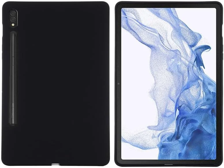 کاور تبلت Nikaque برای Samsung Galaxy Tab S9 Ultra 14.6 اینچ X910/ X916B، کاور سیلیکونی مایع، ژل نرم انعطاف پذیر، کاور محافظ باریک و ضد ضربه، مشکی کاور تبلت Nikaque برای Samsung Galaxy Tab S9 Ultra 14.6 اینچ X910/ X916B، کاور سیلیکونی مایع، ژل نرم انعطاف پذیر، کاور محافظ باریک و ضد ضربه، مشکی