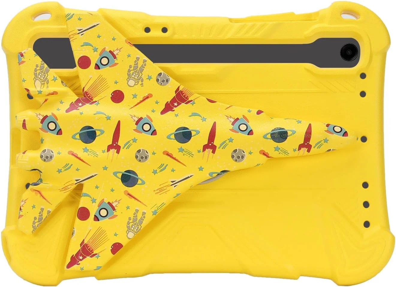 کیف تبلت کودکانه nincyee برای Samsung Galaxy Tab A9+ 11 اینچ، کاور مقاوم در برابر ضربه EVA با جای مداد، پایه تاشو، کاور کارتونی چرخشی طرح هواپیما برای سرگرمی کودکان کیف تبلت کودکانه nincyee برای Samsung Galaxy Tab A9+ 11 اینچ، کاور مقاوم در برابر ضربه EVA با جای مداد، پایه تاشو، کاور کارتونی چرخشی طرح هواپیما برای سرگرمی کودکان