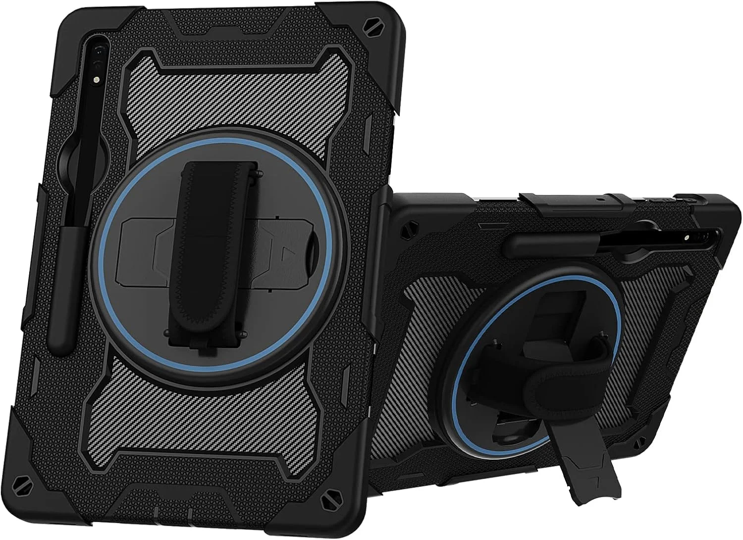 کیف تبلت nincyee برای Samsung Galaxy Tab S10 FE 10.9 اینچ، کیف سیلیکونی رنگین کمانی مقاوم در برابر ضربه برای کودکان با نگهدارنده مداد، بند شانه، پایه تاشو چرخشی، بند دستی کیف تبلت nincyee برای Samsung Galaxy Tab S10 FE 10.9 اینچ، کیف سیلیکونی رنگین کمانی مقاوم در برابر ضربه برای کودکان با نگهدارنده مداد، بند شانه، پایه تاشو چرخشی، بند دستی