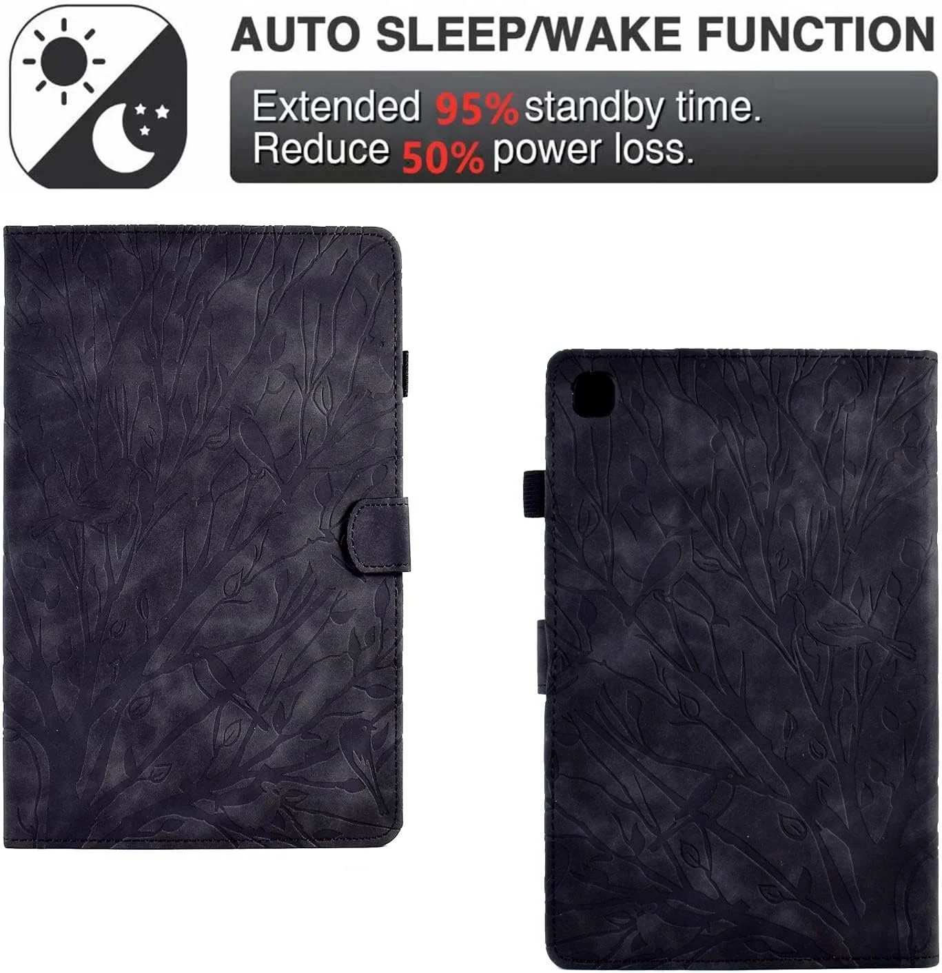 کیف تبلت طرح قدیمی ZORSOME سازگار با تبلت سامسونگ گلکسی تب A7 T500/T505 (2020) سایز 10.4 اینچ، چرم PU ممتاز، قابلیت تنظیم زاویه دید به همراه 2 جای کارت اعتباری / حالت خواب و بیدار شدن خودکار (رنگ: مشکی) کیف تبلت طرح قدیمی ZORSOME سازگار با تبلت سامسونگ گلکسی تب A7 T500/T505 (2020) سایز 10.4 اینچ، چرم PU ممتاز، قابلیت تنظیم زاویه دید به همراه 2 جای کارت اعتباری / حالت خواب و بیدار شدن خودکار (رنگ: مشکی)