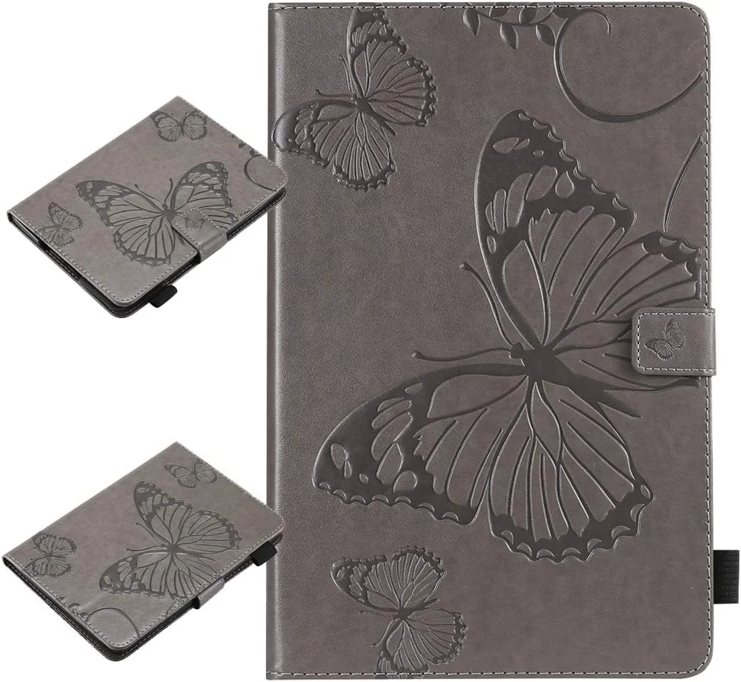 کیف تبلت Yiizy برای سامسونگ گلکسی تب A 8.0 (2018) T387، کیف تاشو، جلد محافظ چرمی PU باریک با قابلیت استند، دارای جای کارت شناسایی و کارت اعتباری، بند مغناطیسی و کیف پول (خاکستری) کیف تبلت Yiizy برای سامسونگ گلکسی تب A 8.0 (2018) T387، کیف تاشو، جلد محافظ چرمی PU باریک با قابلیت استند، دارای جای کارت شناسایی و کارت اعتباری، بند مغناطیسی و کیف پول (خاکستری)