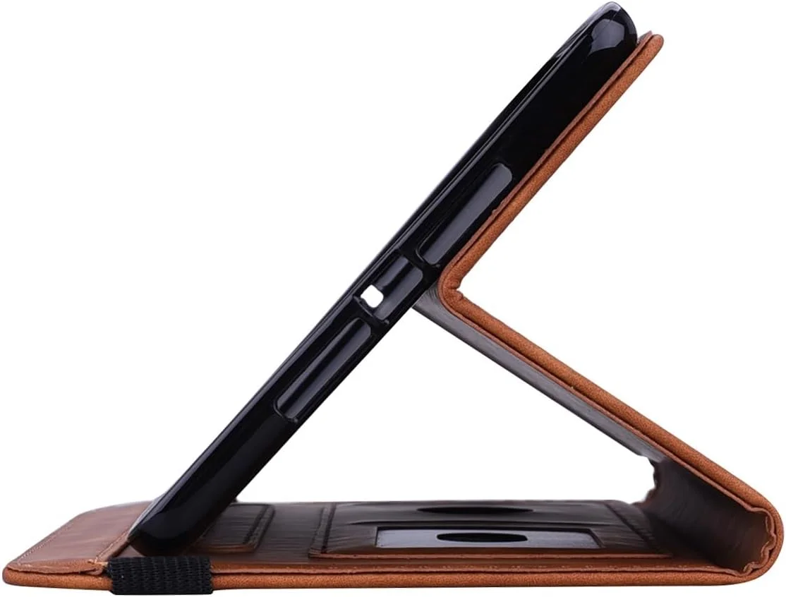 کیف محافظ تبلت سازگار با Samsung Galaxy Tab S9 Plus 12.4 اینچ 2023 X810/X816B/X818U، باریک، سبک وزن، چرم PU برجسته، کیف تبلت با قابلیت تاشو و جای کارت (رنگ: Bro) کیف محافظ تبلت سازگار با Samsung Galaxy Tab S9 Plus 12.4 اینچ 2023 X810/X816B/X818U، باریک، سبک وزن، چرم PU برجسته، کیف تبلت با قابلیت تاشو و جای کارت (رنگ: Bro)