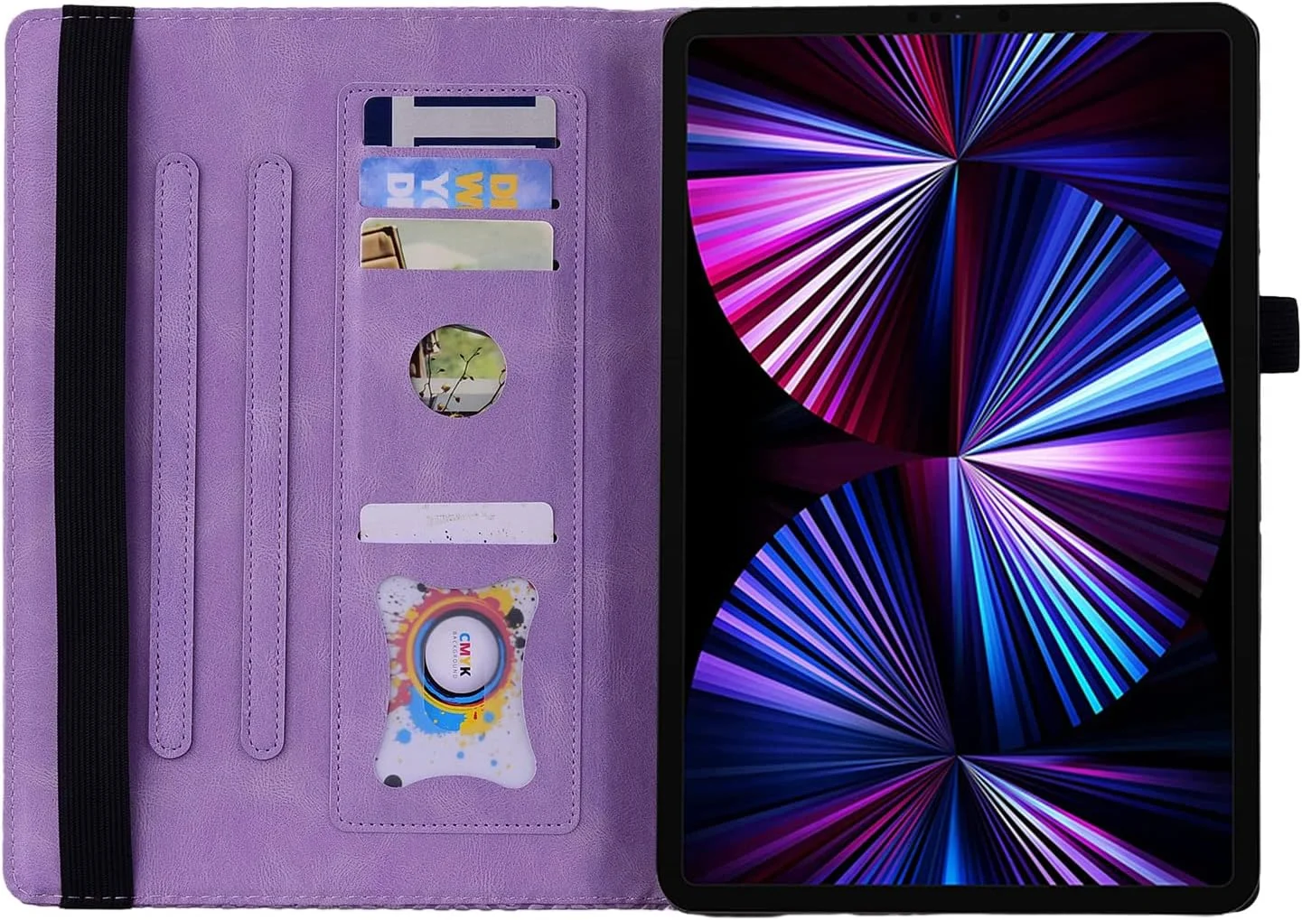 کیف تبلت Rosbtib برای سامسونگ گلکسی تب A9 8.7 اینچ 2023، کیف محافظ چرمی PU، استند چند منظوره با جای کارت، طرح برجسته ماندالا، سامسونگ گلکسی تب A9 - بنفش کیف تبلت Rosbtib برای سامسونگ گلکسی تب A9 8.7 اینچ 2023، کیف محافظ چرمی PU، استند چند منظوره با جای کارت، طرح برجسته ماندالا، سامسونگ گلکسی تب A9 - بنفش