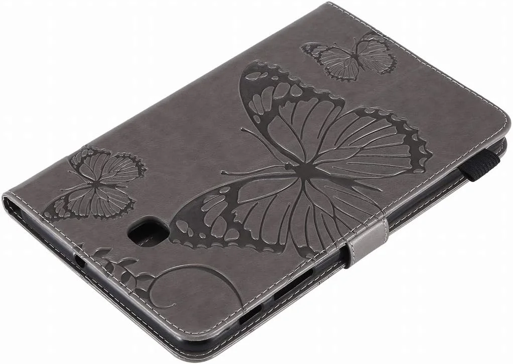 کیف تبلت Yiizy برای Samsung Galaxy Tab A 8.0 (2018) T387، کیف تاشو، چرمی PU، باریک، با قابلیت استند، محافظ تاشو، دارای جای کارت شناسایی و کارت اعتباری، بند مغناطیسی و کیف پول (خاکستری) کیف تبلت Yiizy برای Samsung Galaxy Tab A 8.0 (2018) T387، کیف تاشو، چرمی PU، باریک، با قابلیت استند، محافظ تاشو، دارای جای کارت شناسایی و کارت اعتباری، بند مغناطیسی و کیف پول (خاکستری)