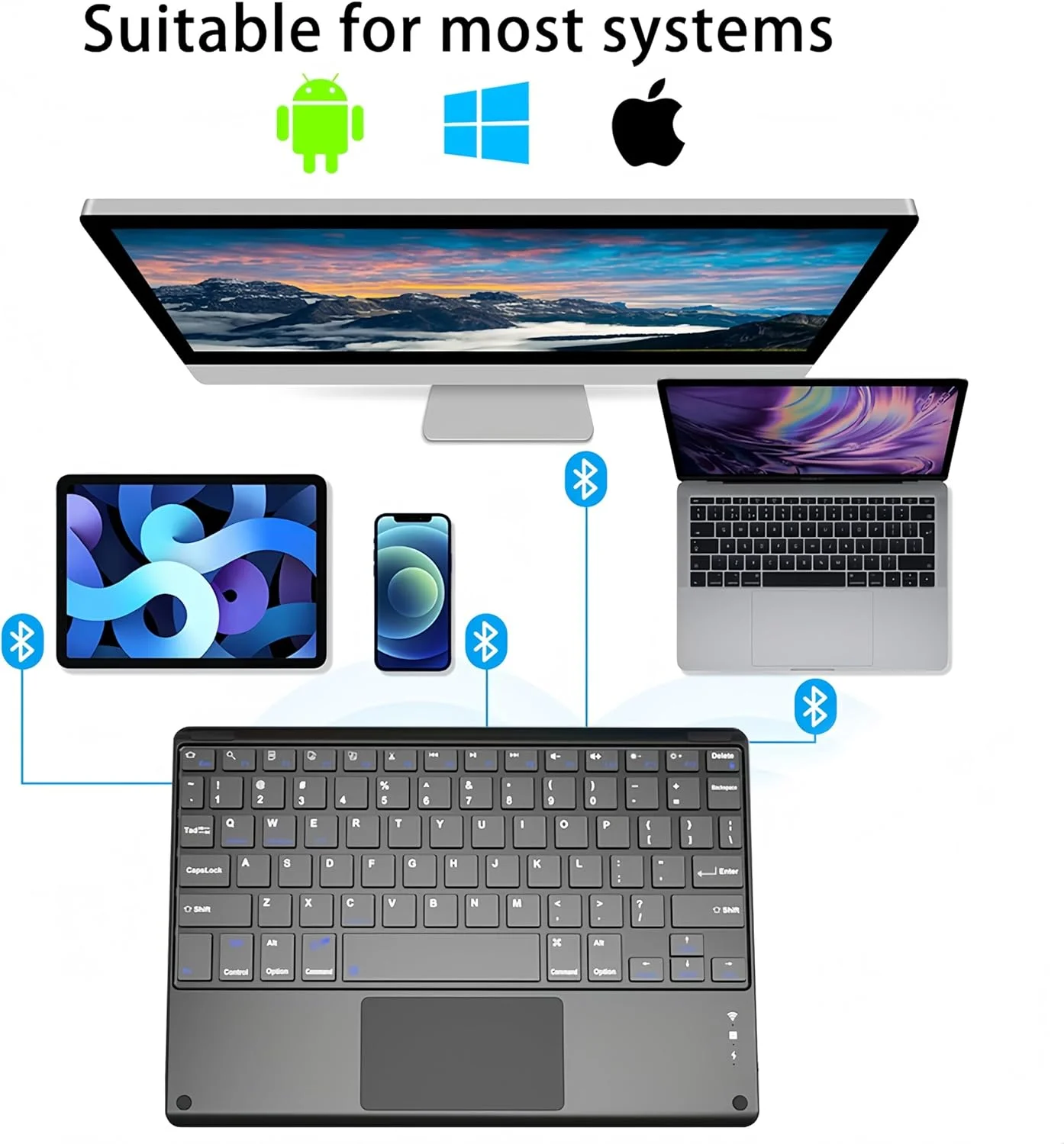 کیبورد کاور برای سامسونگ گلکسی تب S10 لایت 2025 / S10 Fe 10.9 اینچ 2025 / s9fe / s9 10.9 2023، کاور باریک کیبورد بلوتوثی با جای قلم S برای گلکسی تب S10fe/s9 Fe /s9 کیبورد کاور برای سامسونگ گلکسی تب S10 لایت 2025 / S10 Fe 10.9 اینچ 2025 / s9fe / s9 10.9 2023، کاور باریک کیبورد بلوتوثی با جای قلم S برای گلکسی تب S10fe/s9 Fe /s9