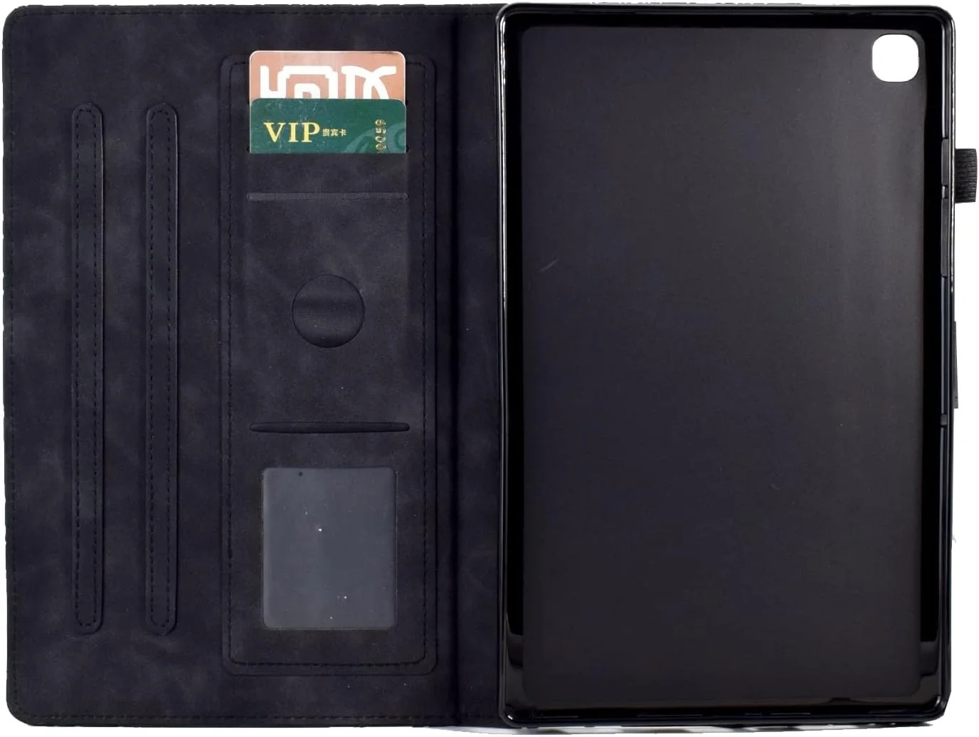 کیف تبلت طرح قدیمی ZORSOME سازگار با تبلت سامسونگ گلکسی تب A7 T500/T505 (2020) سایز 10.4 اینچ، چرم PU درجه یک، قابلیت تنظیم زاویه دید به همراه 2 جای کارت اعتباری / حالت خواب و بیدار شدن خودکار (رنگ: مشکی) کیف تبلت طرح قدیمی ZORSOME سازگار با تبلت سامسونگ گلکسی تب A7 T500/T505 (2020) سایز 10.4 اینچ، چرم PU درجه یک، قابلیت تنظیم زاویه دید به همراه 2 جای کارت اعتباری / حالت خواب و بیدار شدن خودکار (رنگ: مشکی)