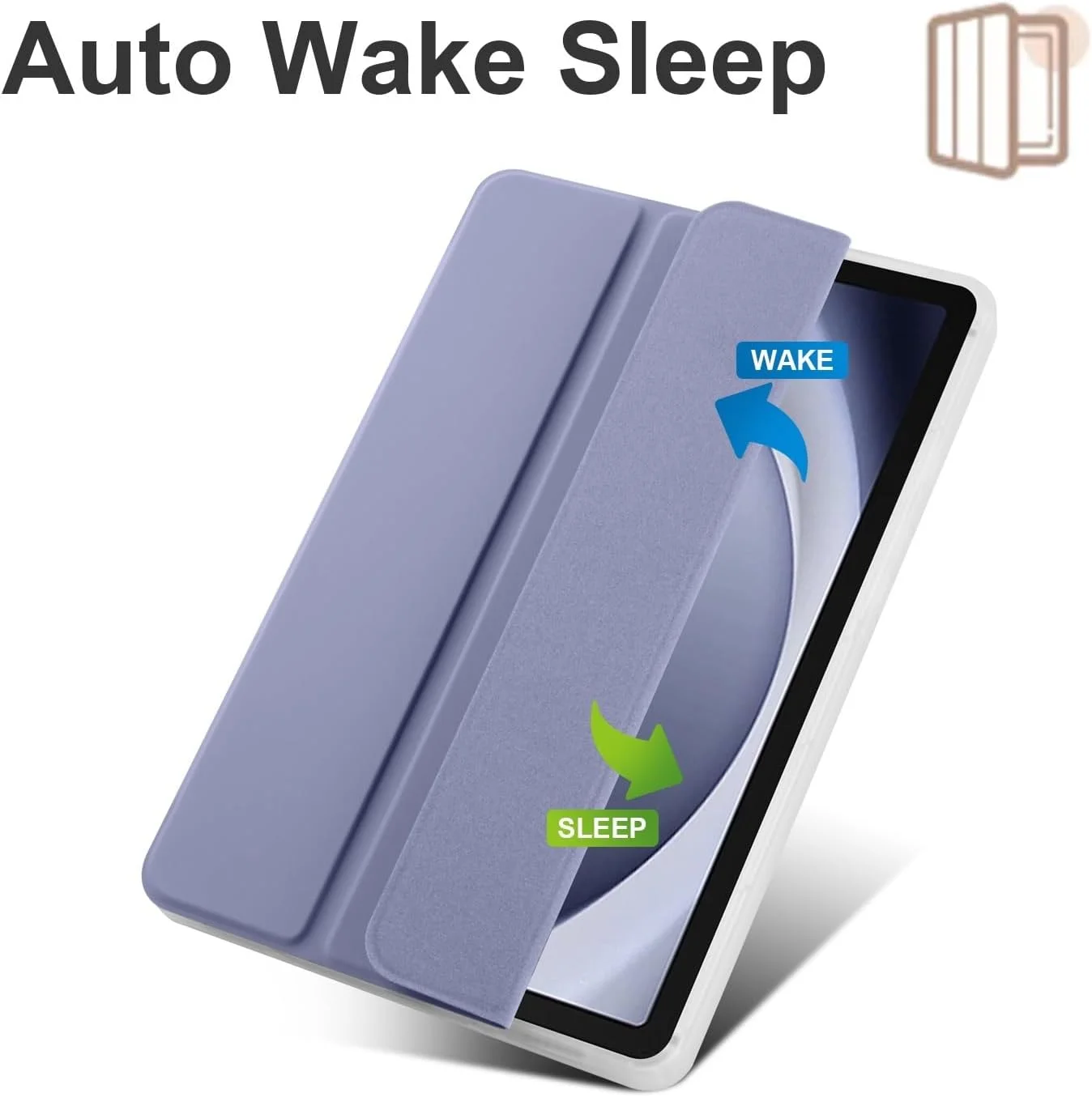 کاور شفاف تبلت سازگار با سامسونگ گلکسی تب A9 پلاس SM-X210/SM-216/SM-X218 11 اینچی، کاور باریک TPU با قابلیت بیدار/خواب خودکار، کاور محافظ سبک وزن هوشمند با جای مدادی، ضد ضربه. بنفش کاور شفاف تبلت سازگار با سامسونگ گلکسی تب A9 پلاس SM-X210/SM-216/SM-X218 11 اینچی، کاور باریک TPU با قابلیت بیدار/خواب خودکار، کاور محافظ سبک وزن هوشمند با جای مدادی، ضد ضربه. بنفش