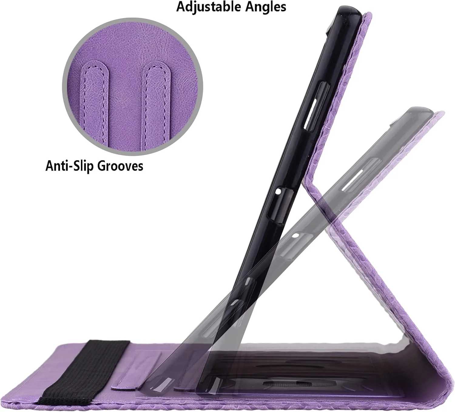 کیف تبلت Rosbtib برای سامسونگ گلکسی تب A9 8.7 اینچ 2023، کیف محافظ چرمی PU، استند چند منظوره با جای کارت، طرح برجسته ماندالا، سامسونگ گلکسی تب A9 - بنفش کیف تبلت Rosbtib برای سامسونگ گلکسی تب A9 8.7 اینچ 2023، کیف محافظ چرمی PU، استند چند منظوره با جای کارت، طرح برجسته ماندالا، سامسونگ گلکسی تب A9 - بنفش