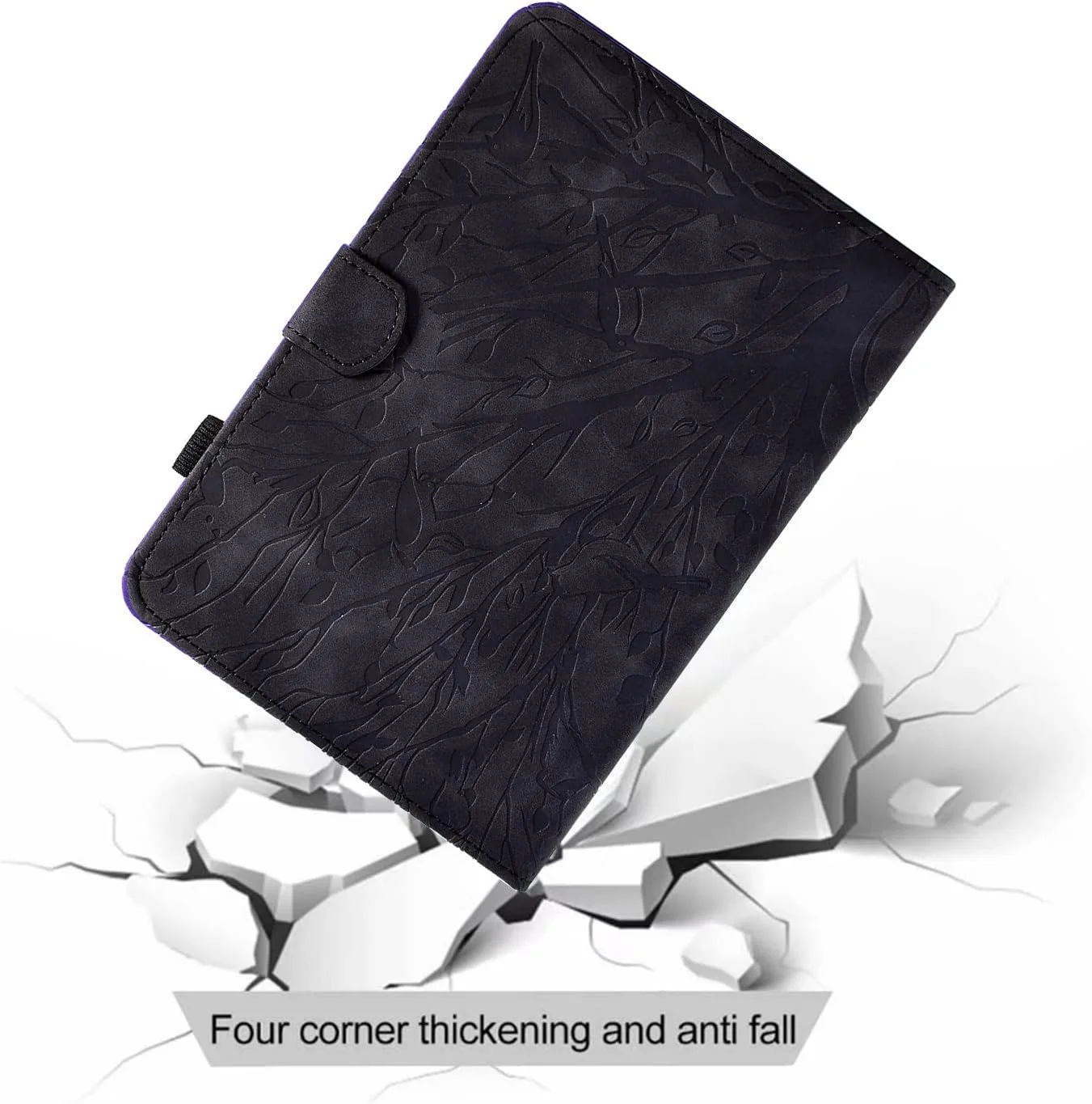 کیف تبلت طرح قدیمی ZORSOME سازگار با تبلت سامسونگ گلکسی تب A7 T500/T505 (2020) سایز 10.4 اینچ، چرم PU درجه یک، قابلیت تنظیم زاویه دید به همراه 2 جای کارت اعتباری / حالت خواب و بیدار شدن خودکار (رنگ: مشکی) کیف تبلت طرح قدیمی ZORSOME سازگار با تبلت سامسونگ گلکسی تب A7 T500/T505 (2020) سایز 10.4 اینچ، چرم PU درجه یک، قابلیت تنظیم زاویه دید به همراه 2 جای کارت اعتباری / حالت خواب و بیدار شدن خودکار (رنگ: مشکی)