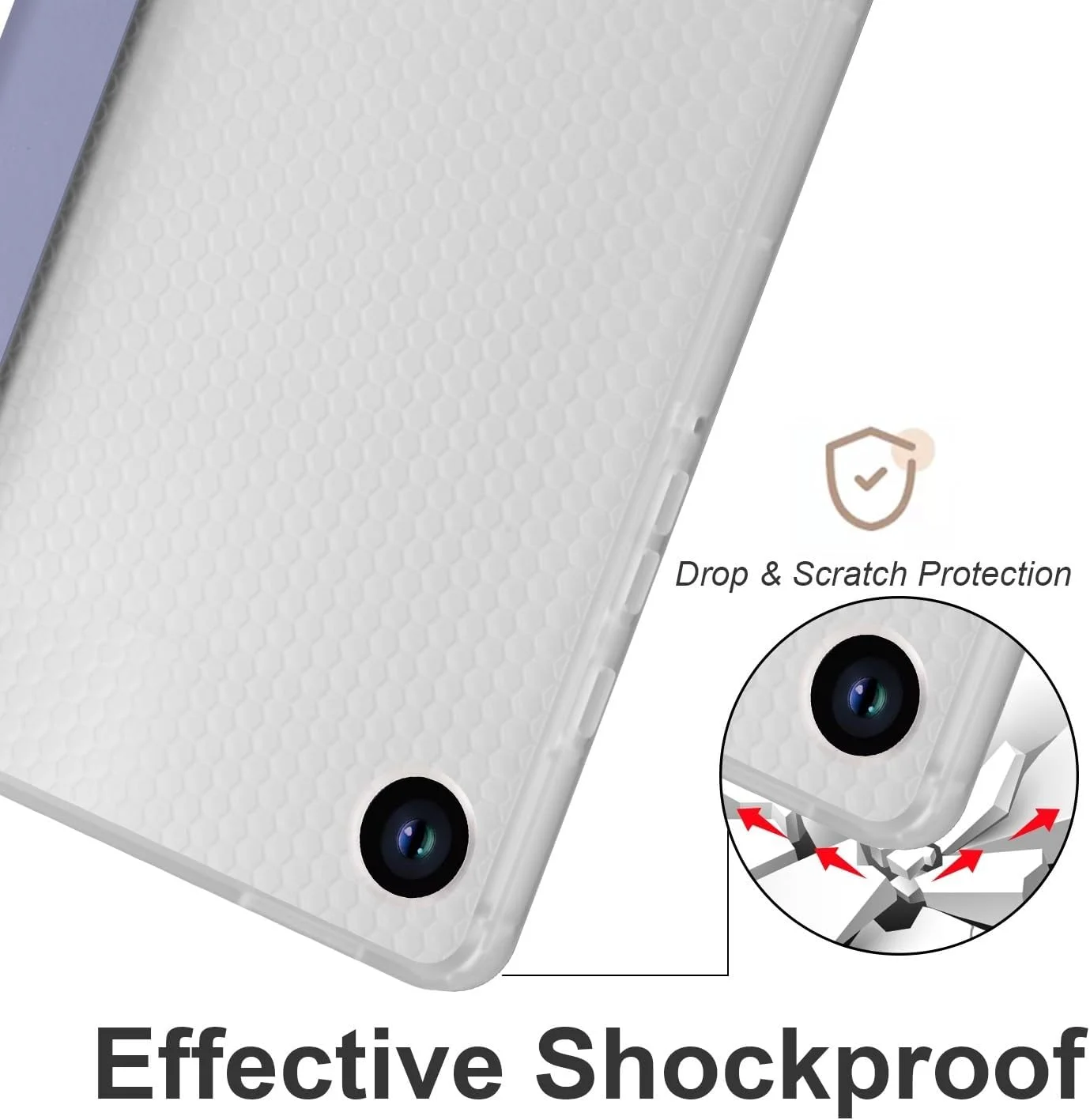 کاور شفاف تبلت سازگار با سامسونگ گلکسی تب A9 پلاس SM-X210/SM-216/SM-X218 11 اینچی، کاور باریک TPU با قابلیت بیدار/خواب خودکار، کاور محافظ سبک وزن هوشمند با جای مدادی، ضد ضربه. بنفش کاور شفاف تبلت سازگار با سامسونگ گلکسی تب A9 پلاس SM-X210/SM-216/SM-X218 11 اینچی، کاور باریک TPU با قابلیت بیدار/خواب خودکار، کاور محافظ سبک وزن هوشمند با جای مدادی، ضد ضربه. بنفش