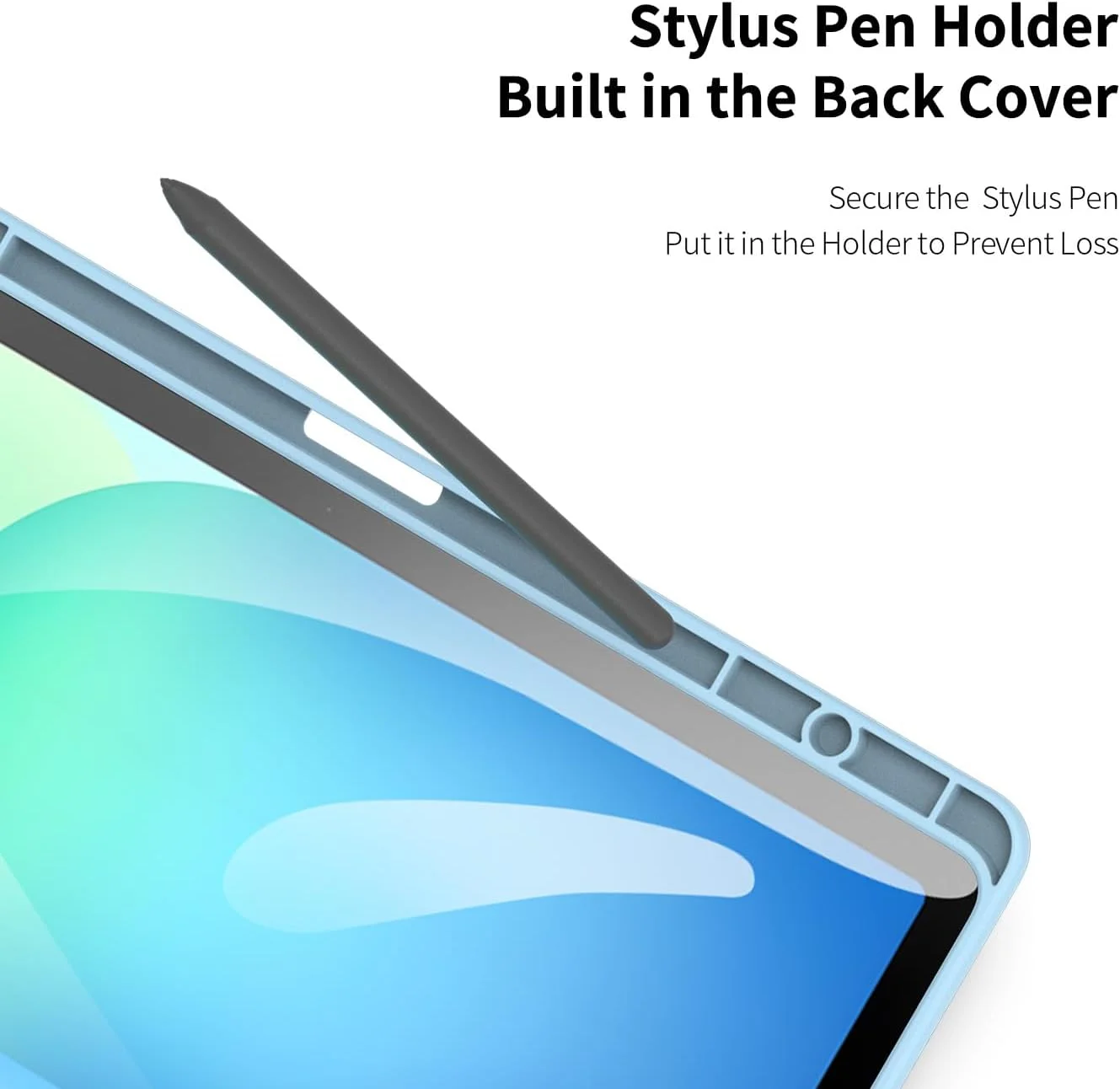 کیف تبلت Gruattreay برای Samsung Galaxy Tab S10 FE Plus 13.1 اینچ 2025 SM-X620/X626B، کیف چرمی سه تایی PU با قابلیت بیدار/خواب خودکار، قاب پشتی شفاف با جا مدادی داخلی (آبی) کیف تبلت Gruattreay برای Samsung Galaxy Tab S10 FE Plus 13.1 اینچ 2025 SM-X620/X626B، کیف چرمی سه تایی PU با قابلیت بیدار/خواب خودکار، قاب پشتی شفاف با جا مدادی داخلی (آبی)