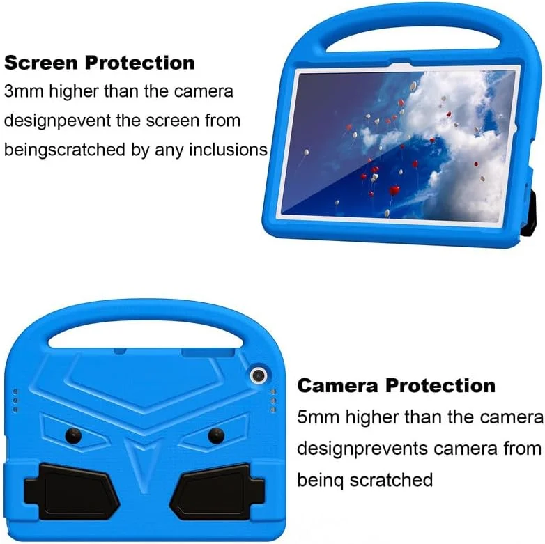 کیف تبلت نیکاکیو مناسب برای تبلت سامسونگ گلکسی A9 پلاس 2023 (SM-X216B)، مناسب کودکان، دارای دسته با استند، پوشش فوم EVA ایمن، سبک وزن، پوشش محافظ ضد ضربه، آبی کیف تبلت نیکاکیو مناسب برای تبلت سامسونگ گلکسی A9 پلاس 2023 (SM-X216B)، مناسب کودکان، دارای دسته با استند، پوشش فوم EVA ایمن، سبک وزن، پوشش محافظ ضد ضربه، آبی