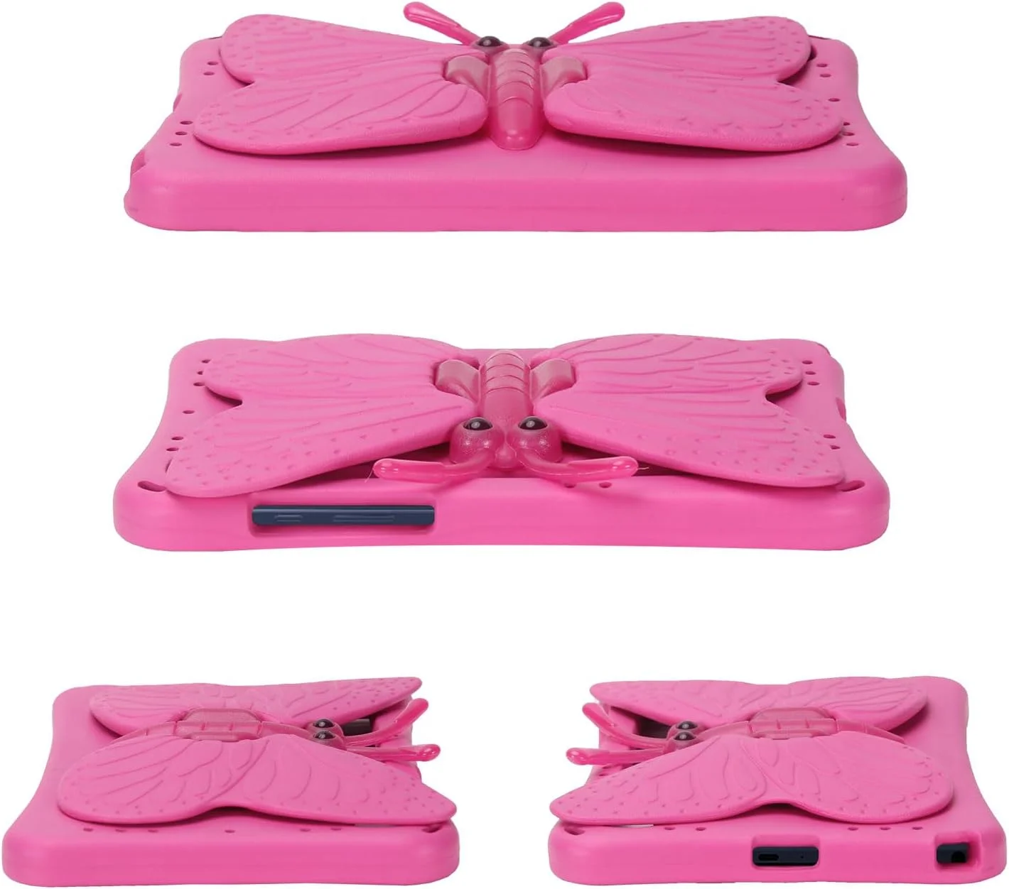 کیف تبلت کودکانه nincyee برای Samsung Galaxy Tab S9 FE 11 اینچ، کاور مقاوم در برابر ضربه EVA با جای مداد، پایه تاشو، قاب کارتونی پروانه ای چرخان برای سرگرمی کودکان کیف تبلت کودکانه nincyee برای Samsung Galaxy Tab S9 FE 11 اینچ، کاور مقاوم در برابر ضربه EVA با جای مداد، پایه تاشو، قاب کارتونی پروانه ای چرخان برای سرگرمی کودکان