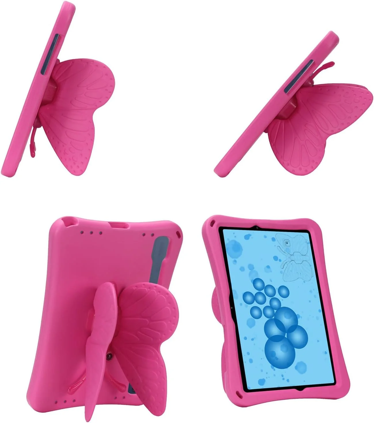 کیف تبلت کودکانه nincyee برای Samsung Galaxy Tab S9 FE 11 اینچ، کاور مقاوم در برابر ضربه EVA با جای مداد، پایه تاشو، قاب کارتونی پروانه ای چرخان برای سرگرمی کودکان کیف تبلت کودکانه nincyee برای Samsung Galaxy Tab S9 FE 11 اینچ، کاور مقاوم در برابر ضربه EVA با جای مداد، پایه تاشو، قاب کارتونی پروانه ای چرخان برای سرگرمی کودکان