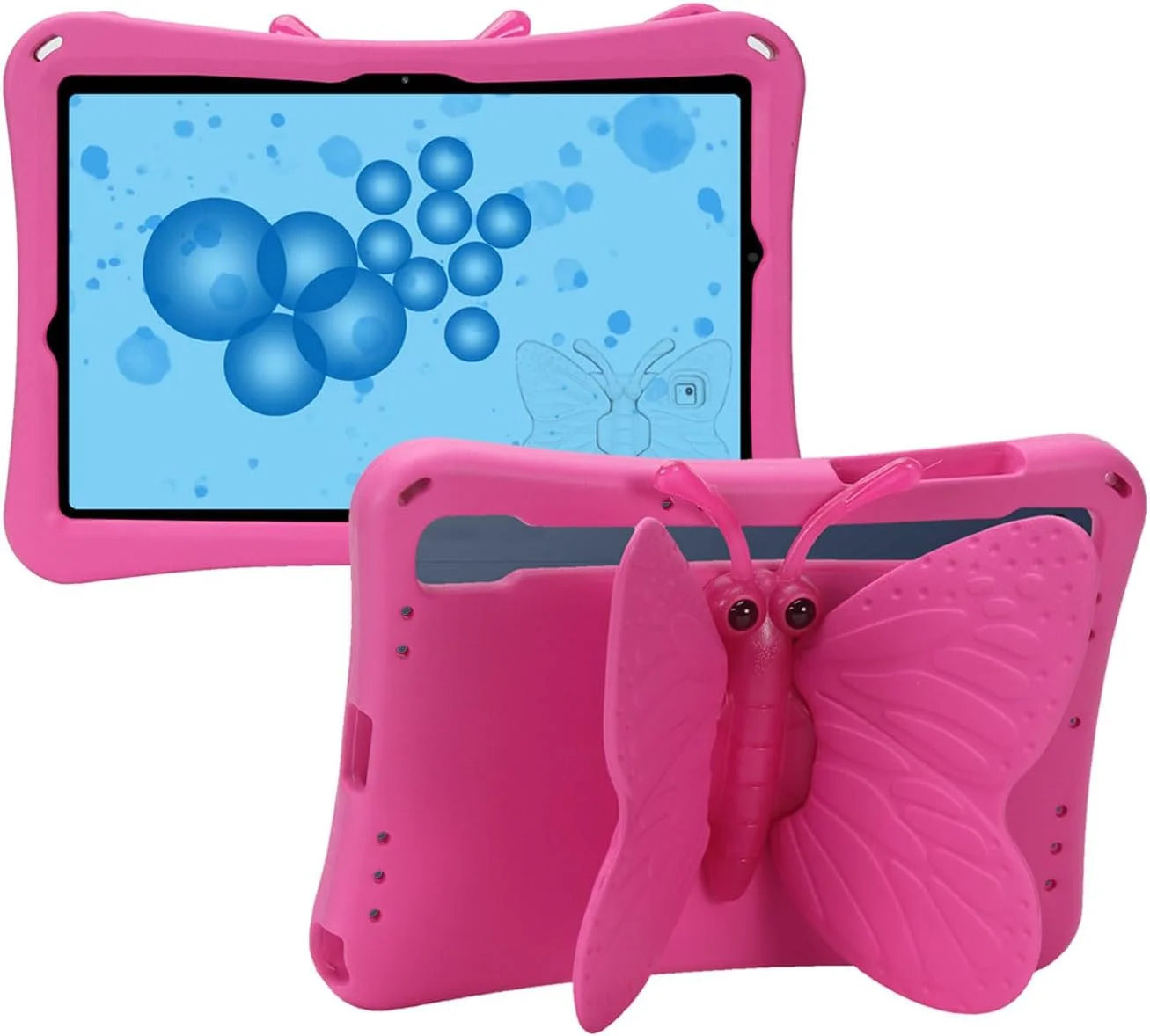 کیف تبلت کودکانه nincyee برای Samsung Galaxy Tab S9 FE 11 اینچ، کاور مقاوم در برابر ضربه EVA با جای مداد، پایه تاشو، قاب کارتونی پروانه ای چرخان برای سرگرمی کودکان کیف تبلت کودکانه nincyee برای Samsung Galaxy Tab S9 FE 11 اینچ، کاور مقاوم در برابر ضربه EVA با جای مداد، پایه تاشو، قاب کارتونی پروانه ای چرخان برای سرگرمی کودکان