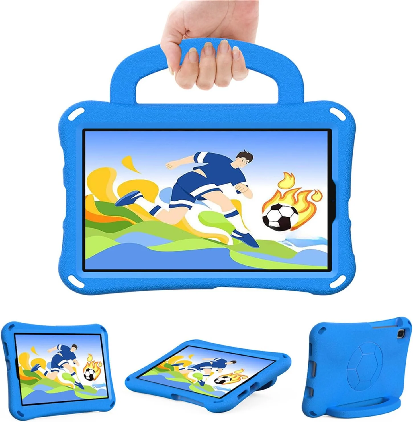 HYAEcase Tablet Case for Samsung Galaxy Tab A9 8.7 Inch 2023 Model (SM-X110/X115/X117),Lightweight Shockproof Rugged EVA Kids Friendly Handle Kickstand Child Proof Protective Case (Dark Blue) HYAEcase Tablet Case for Samsung Galaxy Tab A9 8.7 Inch 2023 Model (SM-X110/X115/X117),Lightweight Shockproof Rugged EVA Kids Friendly Handle Kickstand Child Proof Protective Case (Dark Blue)