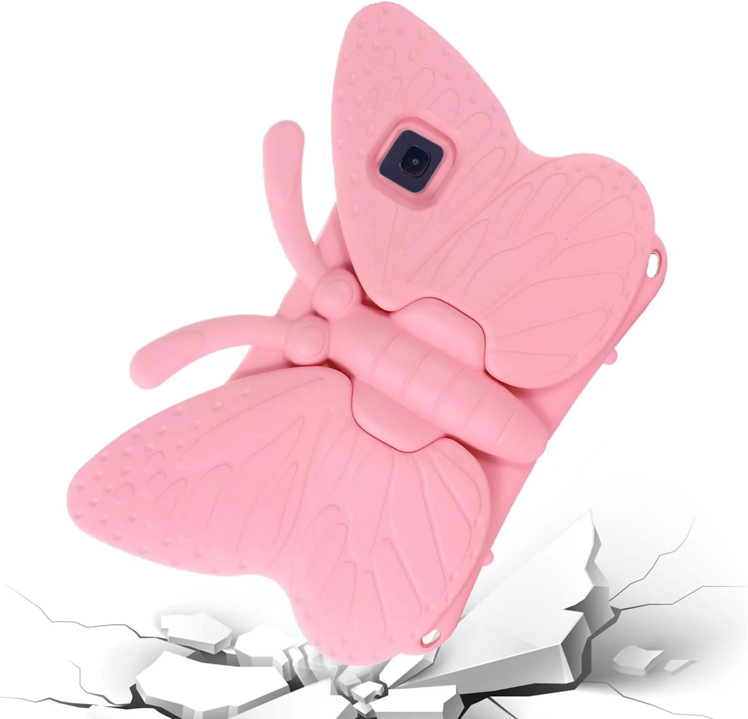 nincyee Kids Tablet Case for Samsung Galaxy Tab A7 10.4" 2020/2022 T505/T509,Eva Heavy Duty Shockproof Cover with Pencil Holder,Folding Kickstand,Butterfly Shape Cartoon Case for Children nincyee Kids Tablet Case for Samsung Galaxy Tab A7 10.4" 2020/2022 T505/T509,Eva Heavy Duty Shockproof Cover with Pencil Holder,Folding Kickstand,Butterfly Shape Cartoon Case for Children