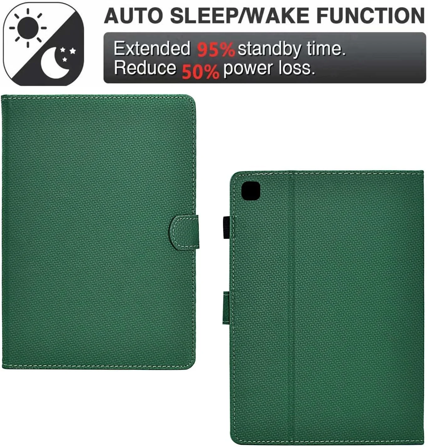 کیف تبلت مسافرتی سازگار با تبلت سامسونگ گلکسی تب S5e 10.5 اینچی مدل های 2019 SM-T720/SM-T725، کیف چرمی PU باریک با پایه چند زاویه ای، کیف ریبا کیف تبلت مسافرتی سازگار با تبلت سامسونگ گلکسی تب S5e 10.5 اینچی مدل های 2019 SM-T720/SM-T725، کیف چرمی PU باریک با پایه چند زاویه ای، کیف ریبا