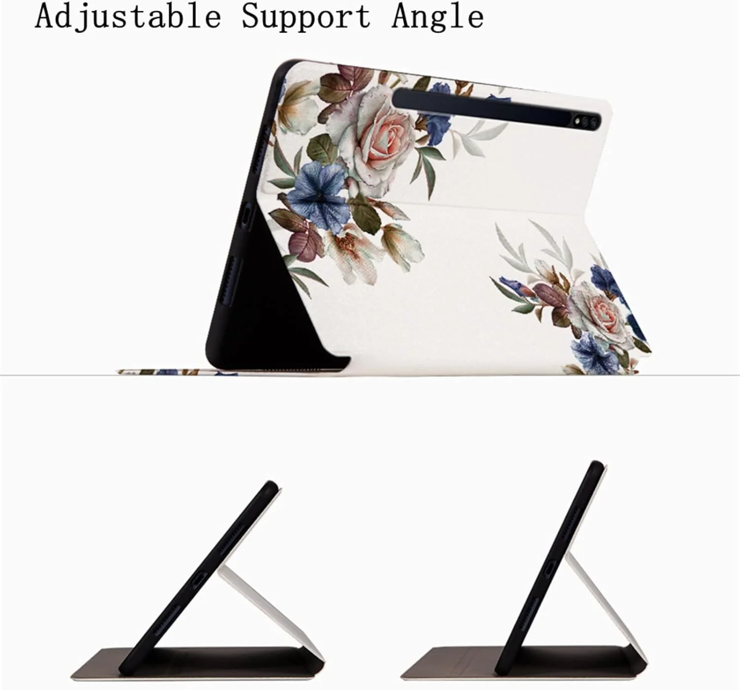 کاور تبلت گلهای نفیس MEOORHE برای Samsung Galaxy A8 10.5 2021، A7 2020 10.4، A 10.1 2019، A 10.5 2018، قاب گلدار باریک با قابلیت تنظیم زاویه (آبی، A8 10.5 2021 X200) کاور تبلت گلهای نفیس MEOORHE برای Samsung Galaxy A8 10.5 2021، A7 2020 10.4، A 10.1 2019، A 10.5 2018، قاب گلدار باریک با قابلیت تنظیم زاویه (آبی، A8 10.5 2021 X200)