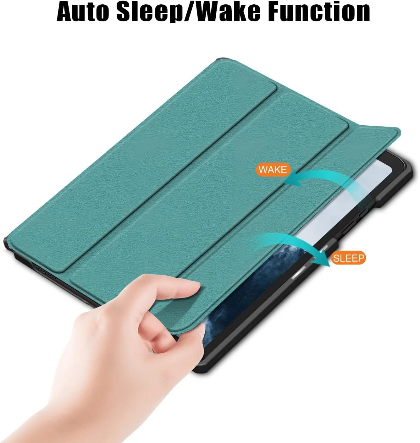 کیف تبلت مسافرتی سازگار با Samsung Galaxy Tab A7 T500/T505/T507، کیف تبلت هوشمند سه تایی، کیف پایه سبک و فوق العاده باریک، قاب پشتی سخت PC، روکش فولیو، قاب تبلت با قابلیت خواب/بیدار شدن خودکار کیف تبلت مسافرتی سازگار با Samsung Galaxy Tab A7 T500/T505/T507، کیف تبلت هوشمند سه تایی، کیف پایه سبک و فوق العاده باریک، قاب پشتی سخت PC، روکش فولیو، قاب تبلت با قابلیت خواب/بیدار شدن خودکار
