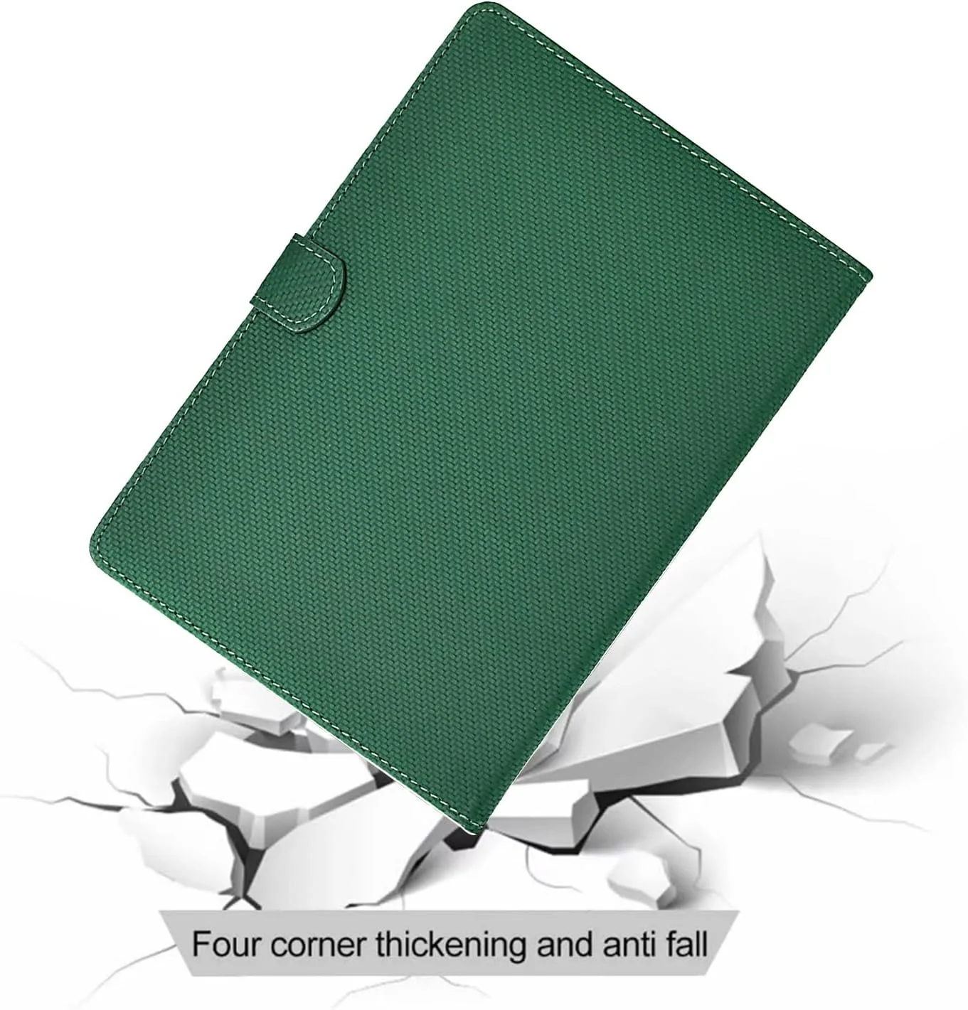 کیف تبلت مسافرتی سازگار با تبلت سامسونگ گلکسی تب S5e 10.5 اینچی مدل های 2019 SM-T720/SM-T725، کیف چرمی PU باریک با پایه چند زاویه ای، کیف ریبا کیف تبلت مسافرتی سازگار با تبلت سامسونگ گلکسی تب S5e 10.5 اینچی مدل های 2019 SM-T720/SM-T725، کیف چرمی PU باریک با پایه چند زاویه ای، کیف ریبا