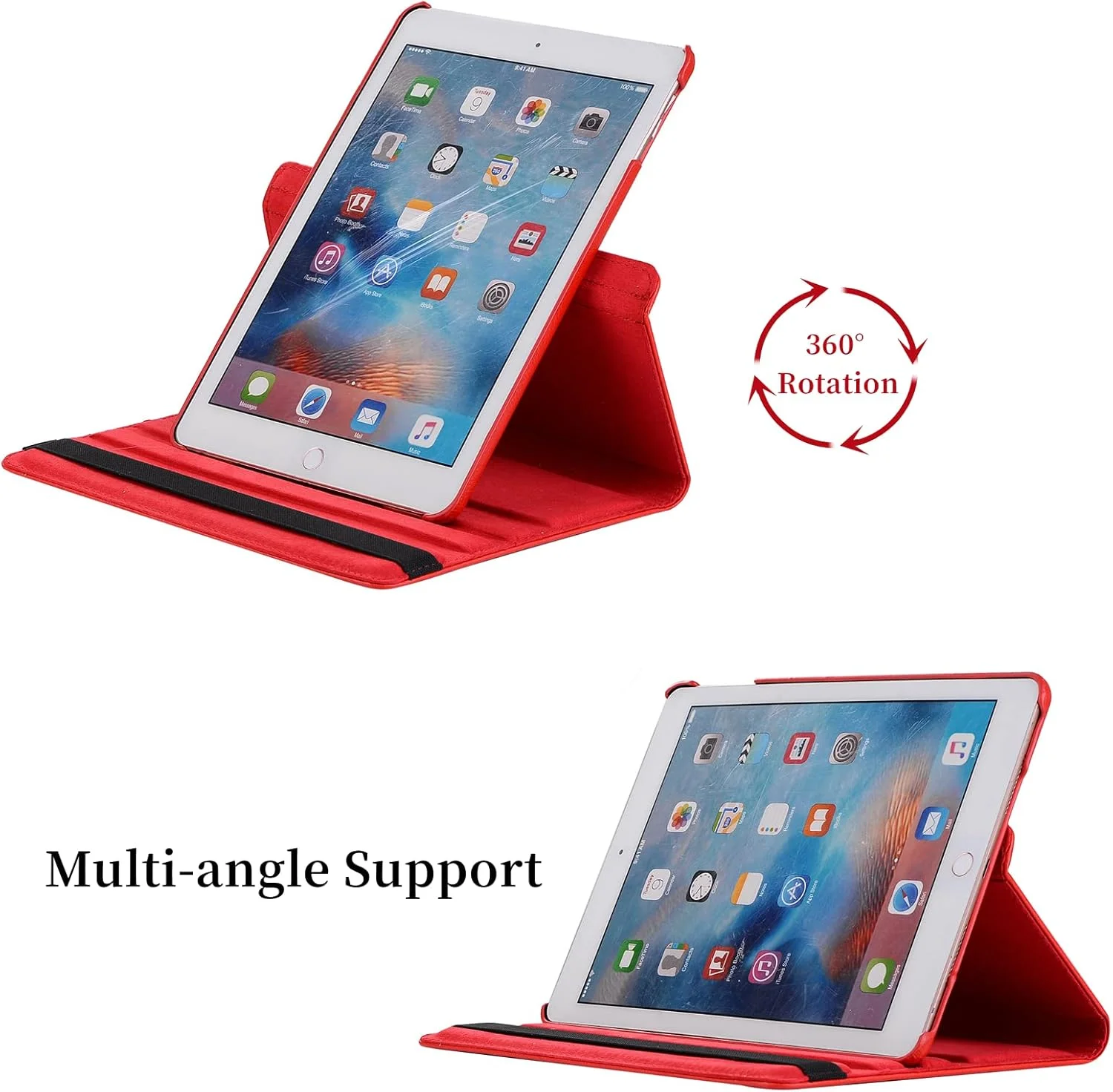 کیف تبلت چرمی چرخشی خلاقانه MEOORHE برای سامسونگ گلکسی S8 S7 Ultra Plus FE (14.6 12.4 11 اینچ) با پایه قابل تنظیم چند حالته و محافظ سبک وزن (رز قرمز، S8 Ultra 2022 14.6) کیف تبلت چرمی چرخشی خلاقانه MEOORHE برای سامسونگ گلکسی S8 S7 Ultra Plus FE (14.6 12.4 11 اینچ) با پایه قابل تنظیم چند حالته و محافظ سبک وزن (رز قرمز، S8 Ultra 2022 14.6)