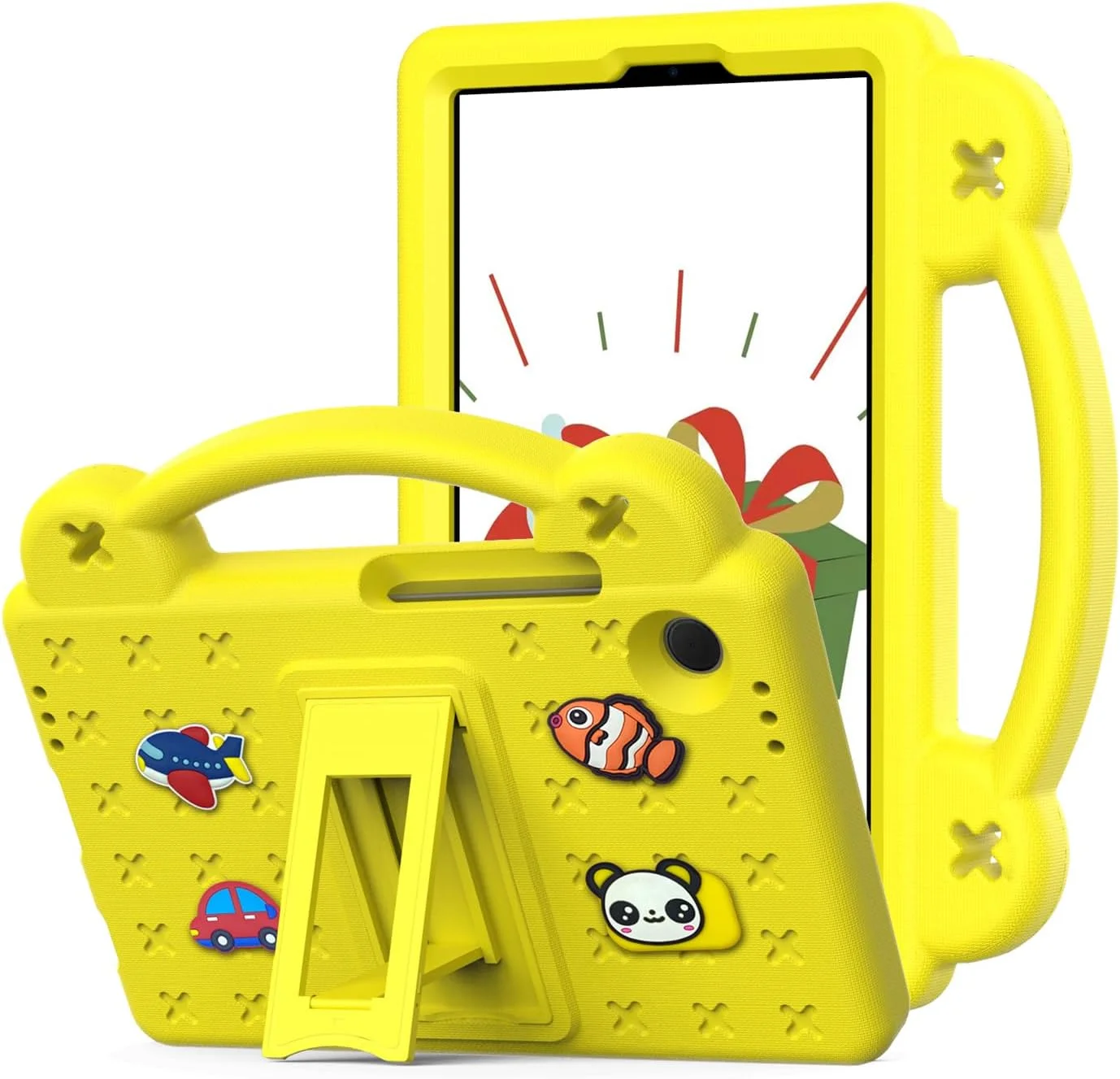 کیف تبلت کودکانه nincyee برای Samsung Galaxy Tab A9 8.7 اینچ 2023 X110/X115/X117، کاور مقاوم در برابر ضربه EVA با پایه تاشو، کیف کارتونی خرس کوچولو با بند شانه برای کودکان کیف تبلت کودکانه nincyee برای Samsung Galaxy Tab A9 8.7 اینچ 2023 X110/X115/X117، کاور مقاوم در برابر ضربه EVA با پایه تاشو، کیف کارتونی خرس کوچولو با بند شانه برای کودکان