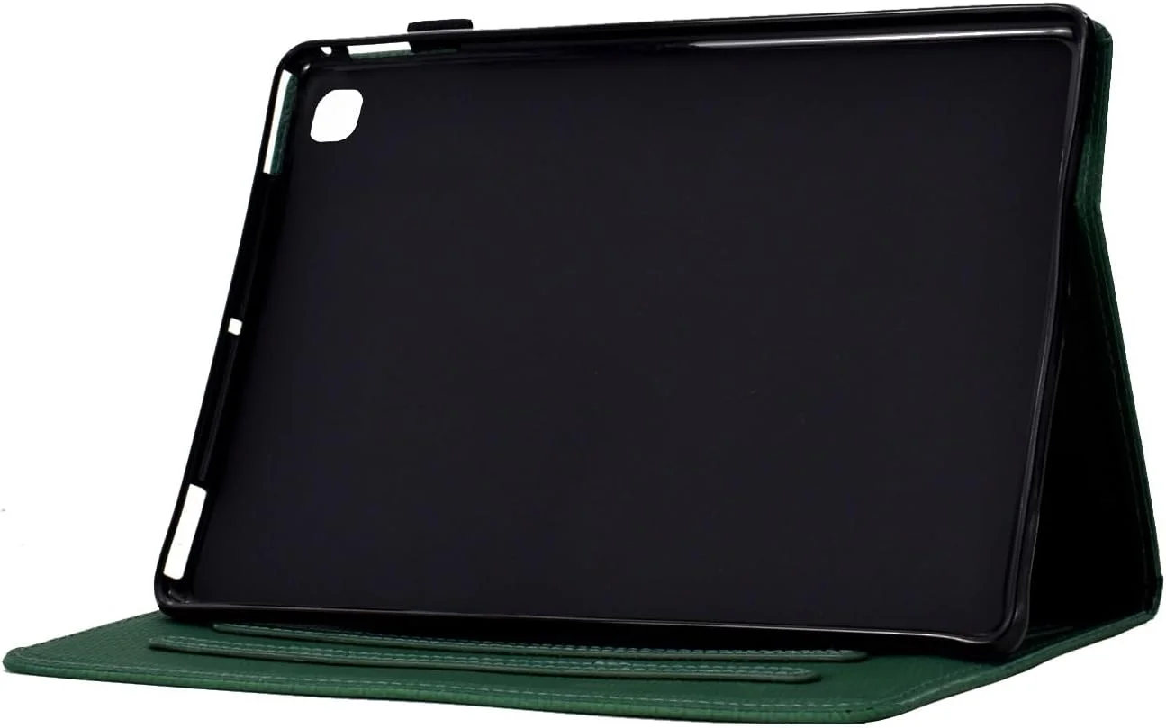 کیف تبلت مسافرتی سازگار با تبلت سامسونگ گلکسی تب S5e 10.5 اینچی مدل های 2019 SM-T720/SM-T725، کیف چرمی PU باریک با پایه چند زاویه ای، کیف ریبا کیف تبلت مسافرتی سازگار با تبلت سامسونگ گلکسی تب S5e 10.5 اینچی مدل های 2019 SM-T720/SM-T725، کیف چرمی PU باریک با پایه چند زاویه ای، کیف ریبا