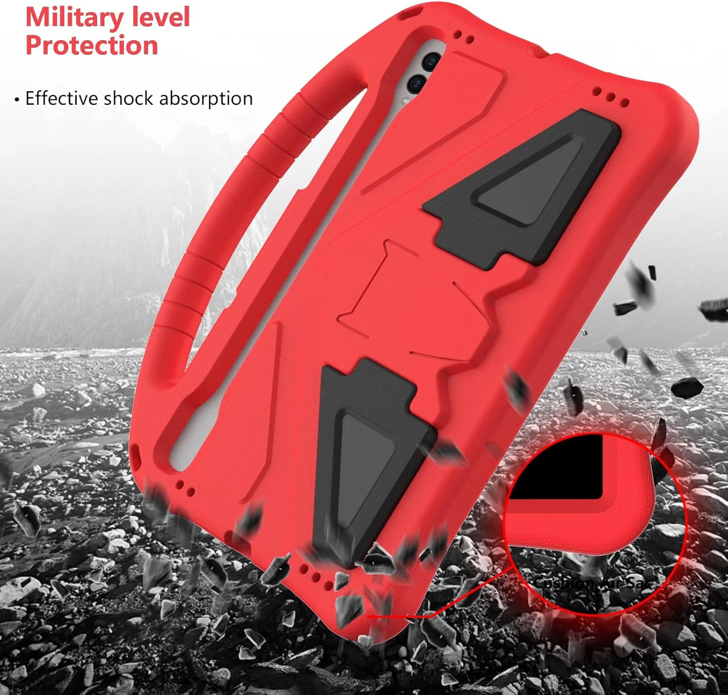 کیف کودکانه UUcovers برای تبلت سامسونگ گلکسی تب S9 FE 5G 10.9 اینچ / تب S9 11 اینچ 2023 و تب S8/تب S7 11 اینچ 2022/2020 (SM-X510/X710/X700/T870) با جای قلم S-Pen/پایه/دستگیره، کاور نرم EVA ضد ضربه، قرمز کیف کودکانه UUcovers برای تبلت سامسونگ گلکسی تب S9 FE 5G 10.9 اینچ / تب S9 11 اینچ 2023 و تب S8/تب S7 11 اینچ 2022/2020 (SM-X510/X710/X700/T870) با جای قلم S-Pen/پایه/دستگیره، کاور نرم EVA ضد ضربه، قرمز