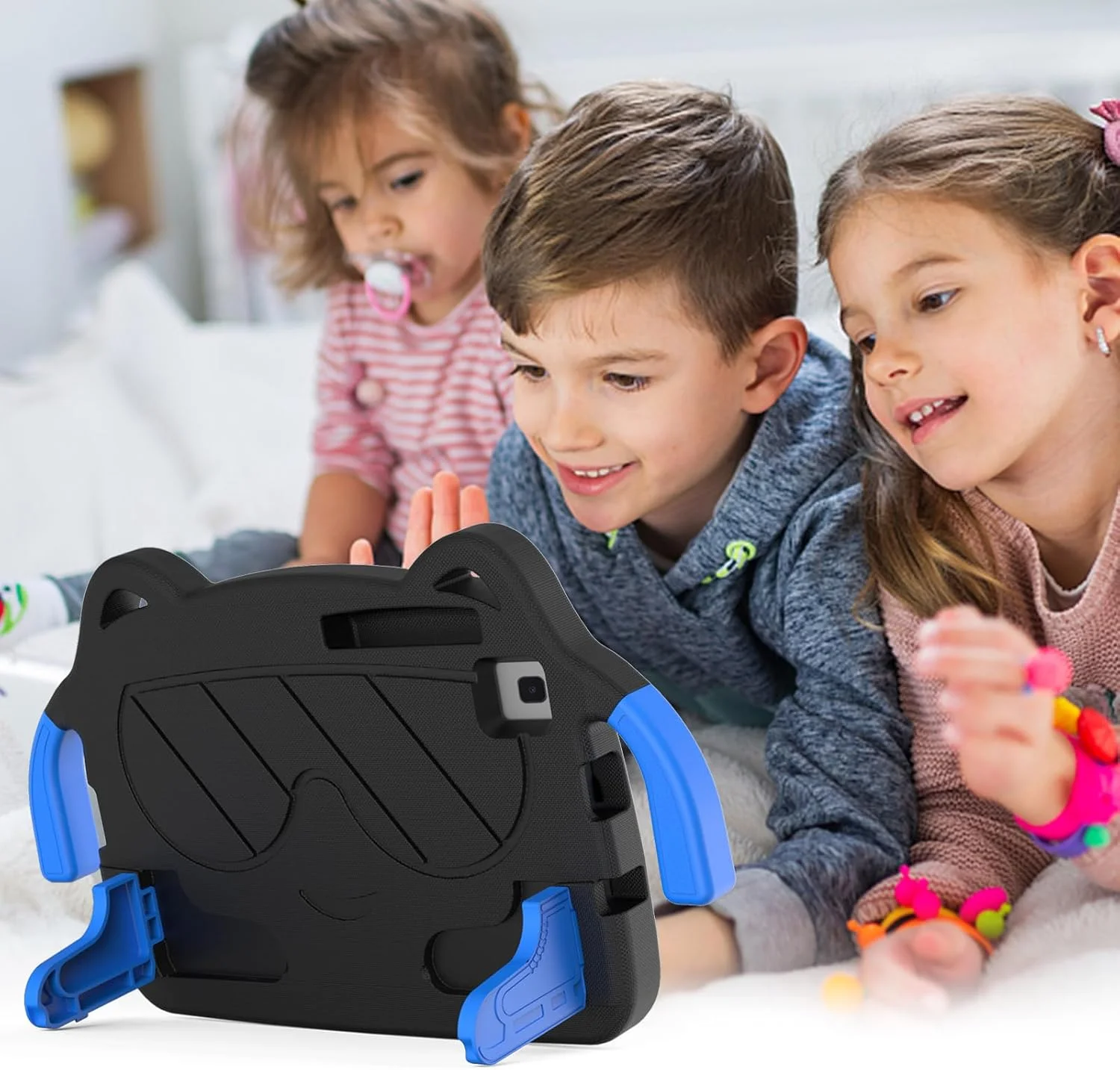 کیف تبلت کودکانه nincyee برای Samsung Galaxy Tab A7 Lite 8.7 اینچ 2021 مدل SM-T220/T225، کاور مقاوم در برابر ضربه EVA با جای مداد، پایه تاشو، کیف کارتونی کوچک دستی شکل برای کودکان کیف تبلت کودکانه nincyee برای Samsung Galaxy Tab A7 Lite 8.7 اینچ 2021 مدل SM-T220/T225، کاور مقاوم در برابر ضربه EVA با جای مداد، پایه تاشو، کیف کارتونی کوچک دستی شکل برای کودکان