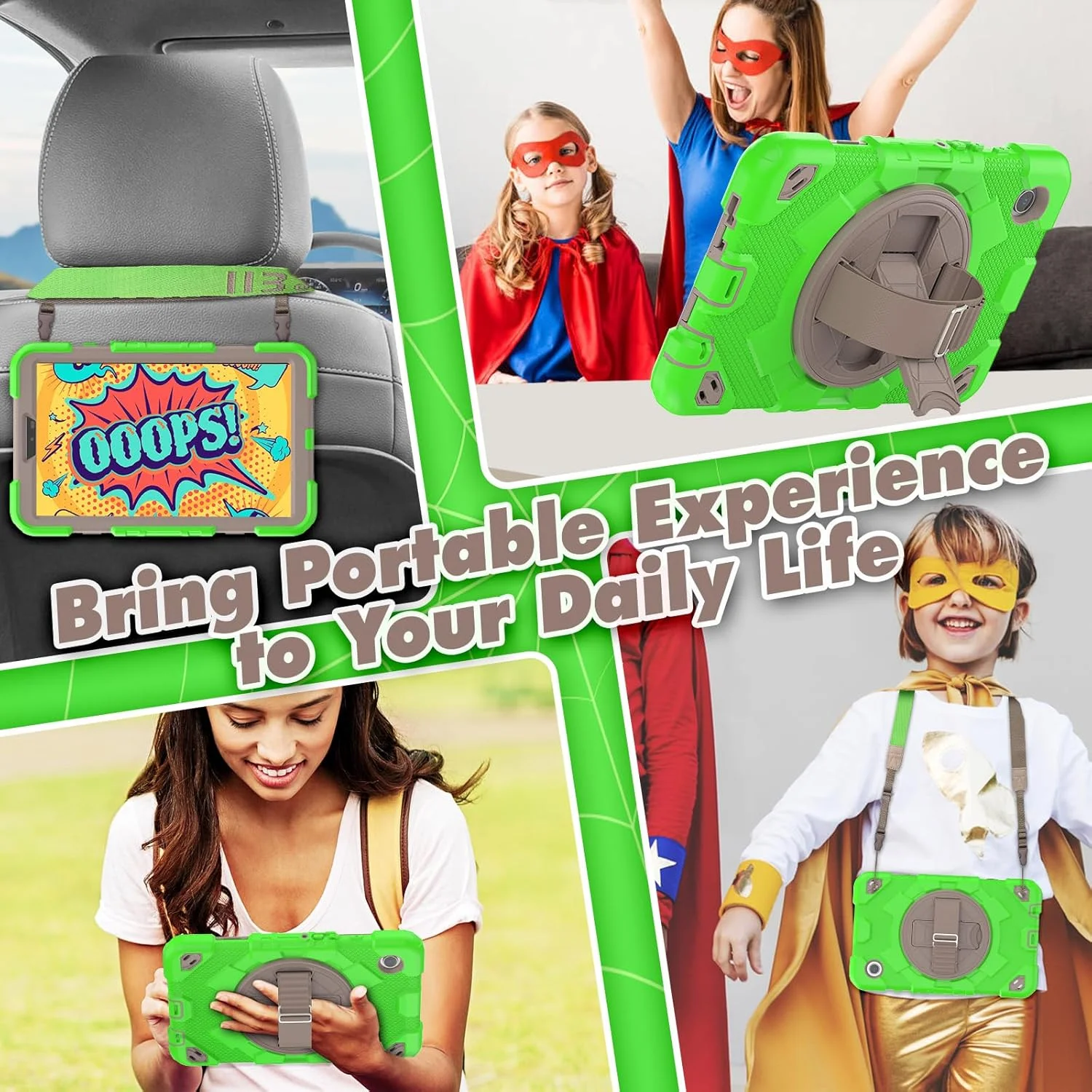 کیف تبلت nincyee برای سامسونگ گلکسی تب A9 8.7 اینچ 2023، کیف سیلیکونی ضد ضربه و مقاوم قهرمان عنکبوتی رنگین کمانی برای کودکان با نگهدارنده قلم، بند شانه، پایه تاشو چرخشی، بند دستی کیف تبلت nincyee برای سامسونگ گلکسی تب A9 8.7 اینچ 2023، کیف سیلیکونی ضد ضربه و مقاوم قهرمان عنکبوتی رنگین کمانی برای کودکان با نگهدارنده قلم، بند شانه، پایه تاشو چرخشی، بند دستی