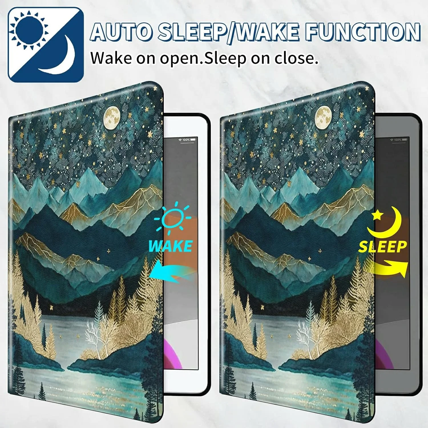 کیف محافظ چرخشی 360 درجه BFSEROBJ برای تبلت سامسونگ گلکسی تب S9 پلاس، کاور هوشمند محافظ سبک وزن با قابلیت بیدار/خواب خودکار، مناسب برای تبلت سامسونگ گلکسی تب S9 پلاس 5G 12.4 اینچ 2023 - طرح کوهستان کیف محافظ چرخشی 360 درجه BFSEROBJ برای تبلت سامسونگ گلکسی تب S9 پلاس، کاور هوشمند محافظ سبک وزن با قابلیت بیدار/خواب خودکار، مناسب برای تبلت سامسونگ گلکسی تب S9 پلاس 5G 12.4 اینچ 2023 - طرح کوهستان