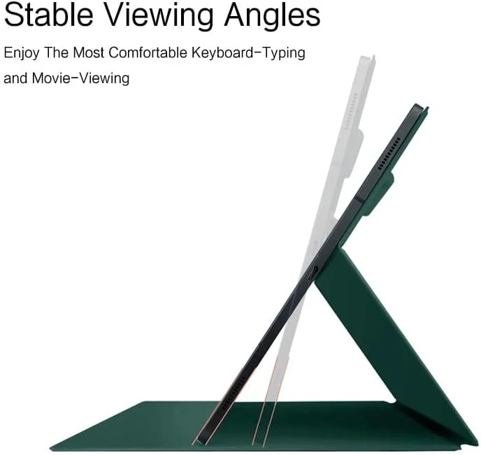 کیف تبلت مغناطیسی مناسب برای Samsung Galaxy Tab S9 Plus 12.4 اینچ 2023 X810/X816B/X818U، کاور باریک مناسب برای تبلت، کیف مناسب برای Galaxy Tab S9+ 5G کیف تبلت مغناطیسی مناسب برای Samsung Galaxy Tab S9 Plus 12.4 اینچ 2023 X810/X816B/X818U، کاور باریک مناسب برای تبلت، کیف مناسب برای Galaxy Tab S9+ 5G