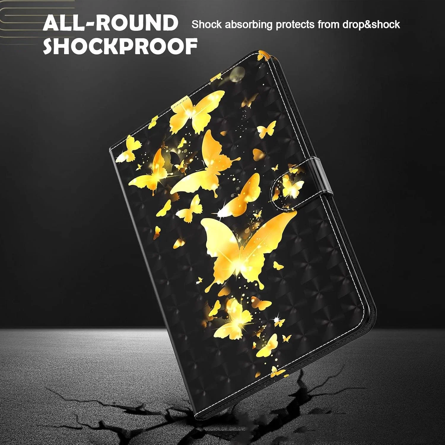 کیف تبلت چرمی طرح نقاشی خلاقانه MEOORHE برای تبلت سامسونگ گلکسی A7 10.4 A8 10.5 دارای جای کارت، جیب و استند، پوشش محافظ TPU نرم (گرگ، A8 10.5 2021 X200) کیف تبلت چرمی طرح نقاشی خلاقانه MEOORHE برای تبلت سامسونگ گلکسی A7 10.4 A8 10.5 دارای جای کارت، جیب و استند، پوشش محافظ TPU نرم (گرگ، A8 10.5 2021 X200)