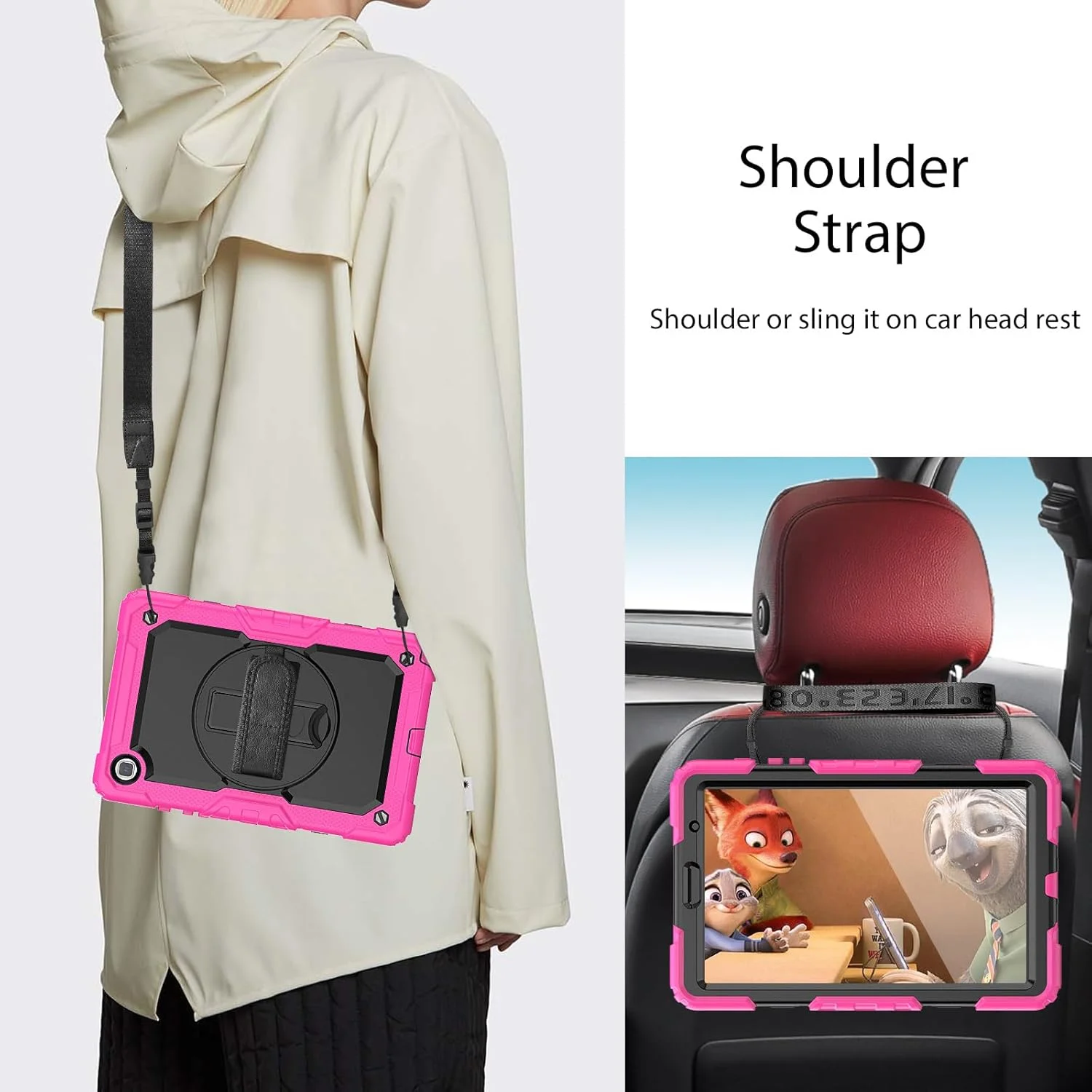 کیف محافظ تبلت سنگین نینسی برای سامسونگ گلکسی تب A7 لایت 8.7 اینچ 2021، کاور سیلیکونی ضد ضربه رنگین کمانی 3 در 1 با نگهدارنده مداد، بند شانه، بند دستی، پایه تاشو کیف محافظ تبلت سنگین نینسی برای سامسونگ گلکسی تب A7 لایت 8.7 اینچ 2021، کاور سیلیکونی ضد ضربه رنگین کمانی 3 در 1 با نگهدارنده مداد، بند شانه، بند دستی، پایه تاشو