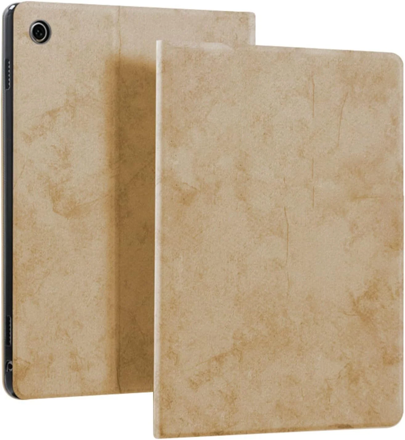 کیف تبلت چرمی تجاری راحت MEOORHE برای Samsung Galaxy S8 S7 Plus FE، طراحی باریک و سبک، جلد محافظ با قابلیت تنظیم (خاکی، S8 2022 11 X700)