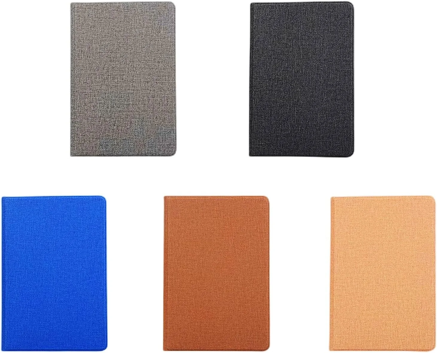 کیف تبلت چرمی طرح پارچه راحت MEOORHE برای تبلت سامسونگ گلکسی A 10.1 A 8.0، دارای استند چند زاویه ای، محافظ بادوام و ضد ضربه (آبی، A 10.1 2019 T510)