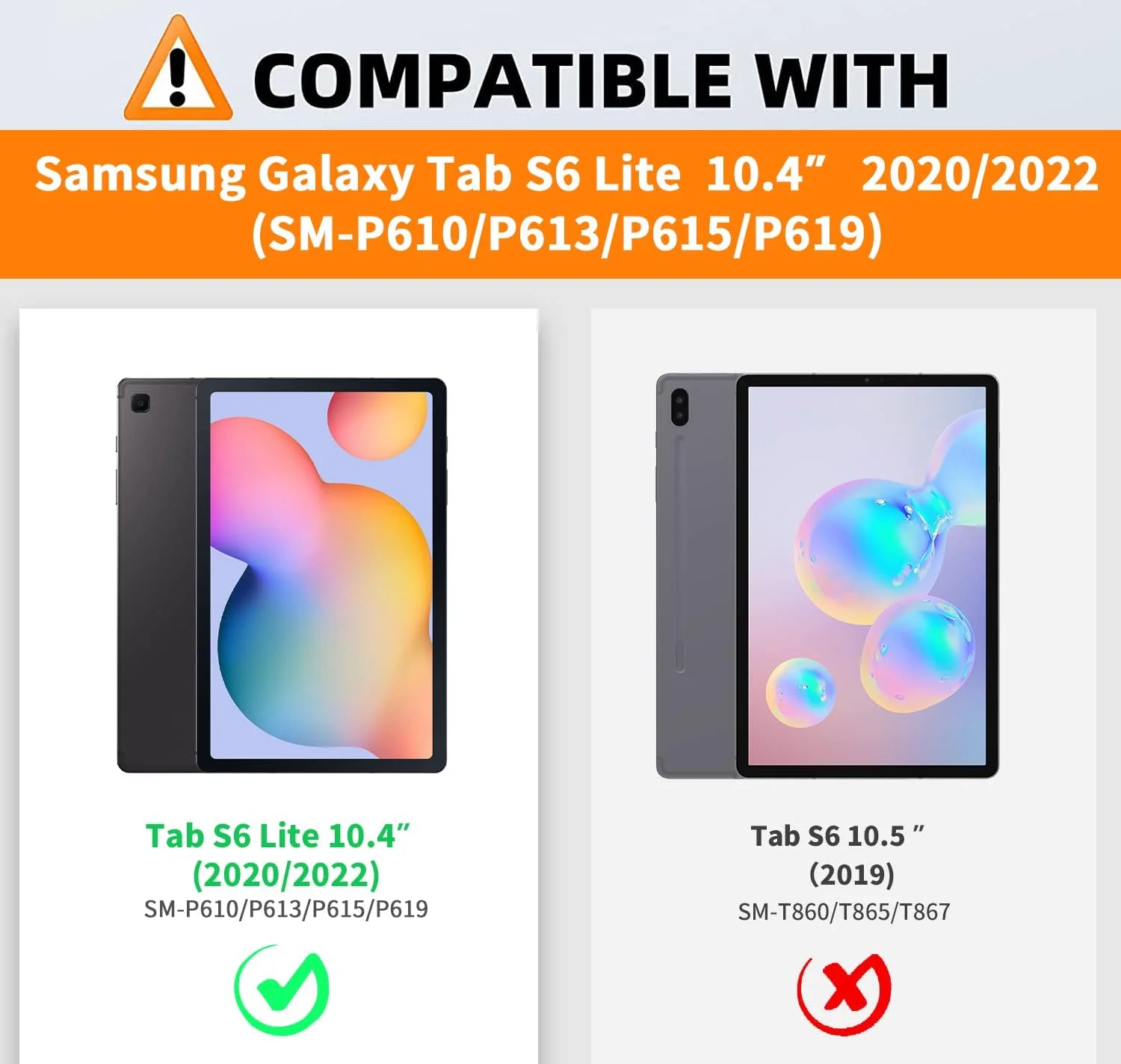 کیف تبلت سامسونگ گلکسی تب S6 لایت LSPCASA، جلد محافظ چرمی PU با قابلیت استند و بیدار/خواب خودکار، طرح پروانه مناسب برای سامسونگ گلکسی تب S6 لایت