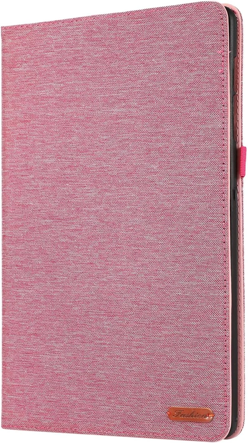 کیف باریک تبلت مسافرتی سازگار با Samsung Galaxy Tab S10 Plus/S9 Plus/S9 FE Plus، کاور هوشمند ضد ضربه با پایه و عملکرد بیدار/خواب خودکار، carc