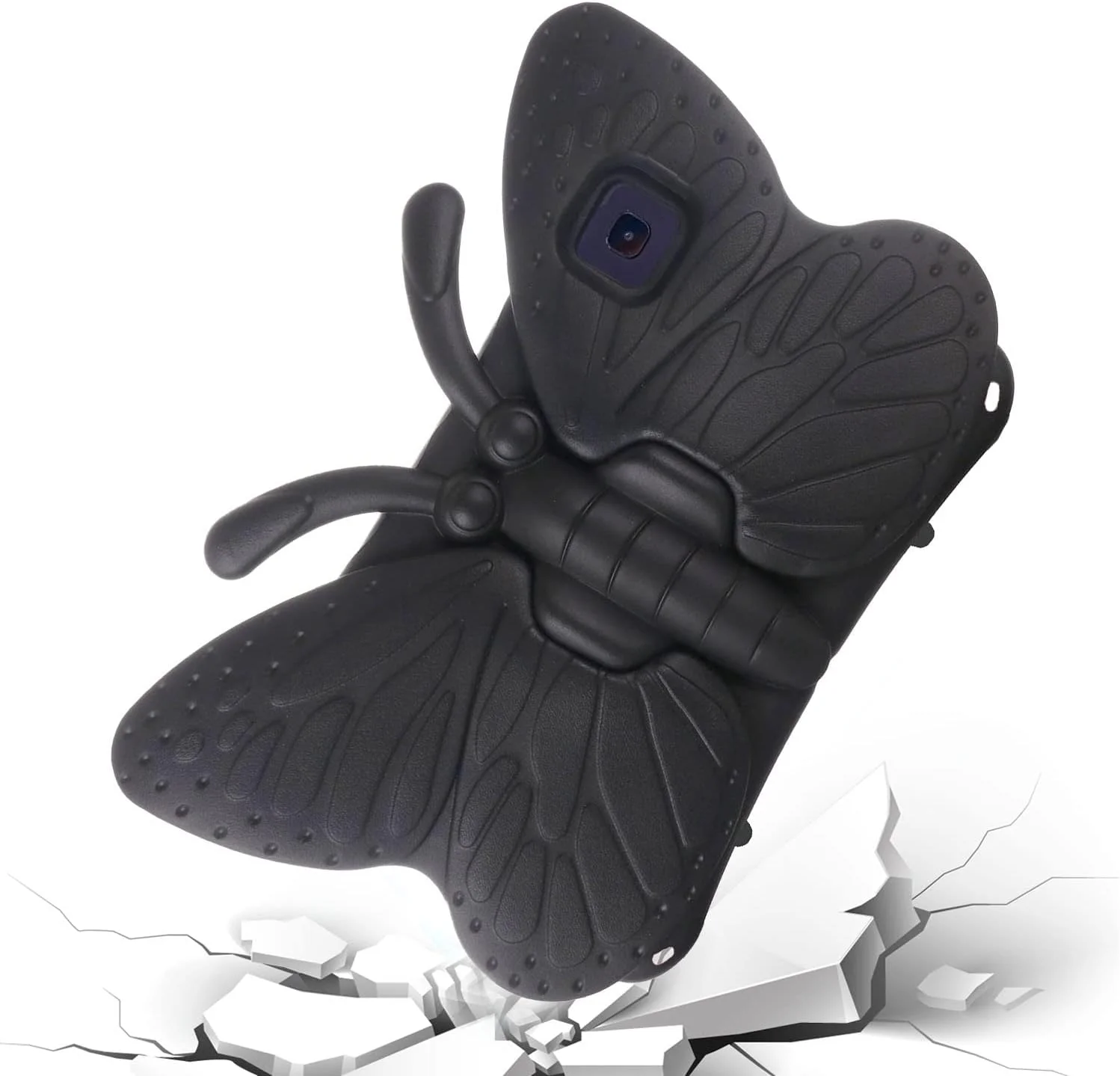 کیف تبلت کودکانه nincyee برای Samsung Galaxy Tab S5E 10.5 اینچ 2019 T720/T725، کاور مقاوم در برابر ضربه EVA با نگهدارنده مداد، پایه تاشو، کیف کارتونی طرح پروانه ای برای کودکان کیف تبلت کودکانه nincyee برای Samsung Galaxy Tab S5E 10.5 اینچ 2019 T720/T725، کاور مقاوم در برابر ضربه EVA با نگهدارنده مداد، پایه تاشو، کیف کارتونی طرح پروانه ای برای کودکان