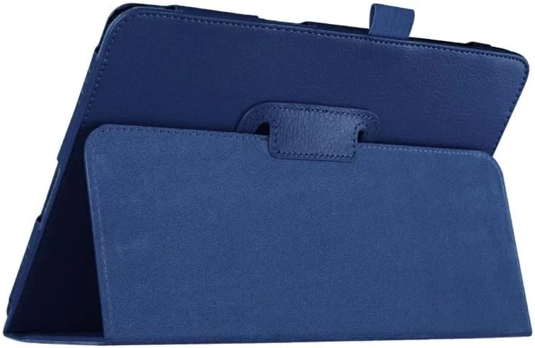 BLCshine Case for Samsung Galaxy Tab A 9.7 inch (2015) SM-T550 SM-T555 SM-P550 SM-P555 - Lightweight PU Leather Folio Protective Cover with Pencil Loop, Auto Sleep/Wake Feature - Deep Blue