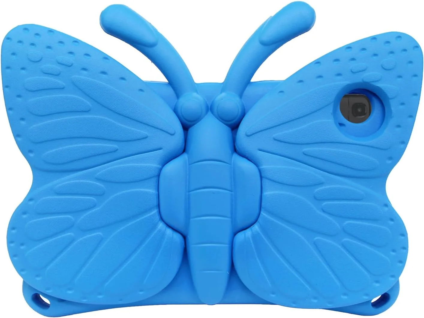 کیف تبلت کودکانه nincyee برای سامسونگ گلکسی تب A 10.1 اینچ 2019 T510/T515، کاور مقاوم در برابر ضربه EVA با نگهدارنده مداد، پایه تاشو، کیف کارتونی طرح پروانه ای برای کودکان