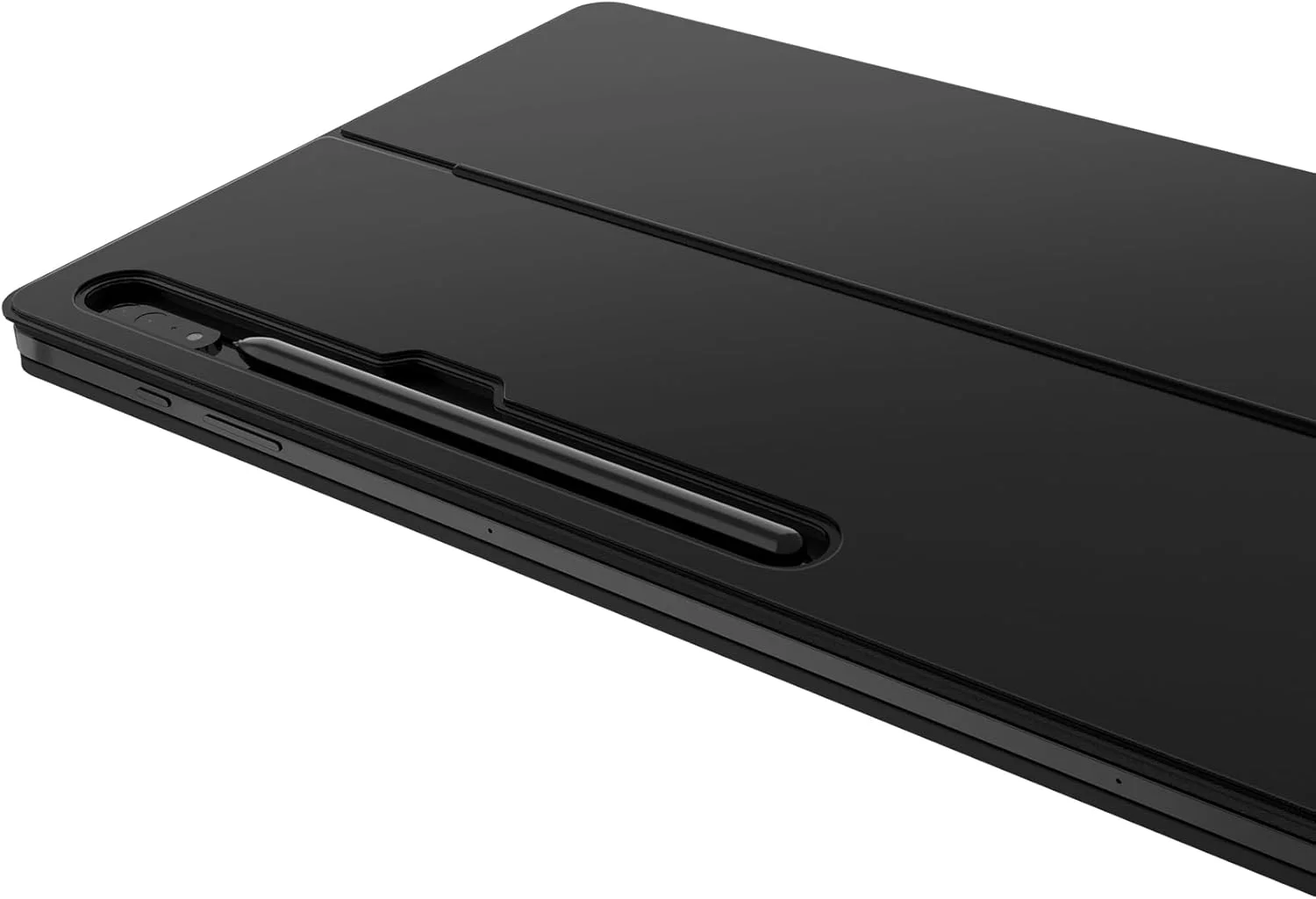 کیبورد Dexnor مناسب برای تبلت سامسونگ گلکسی تب S10 Ultra/ S9 Ultra سایز 14.6 اینچ، کیبورد مغناطیسی جداشدنی با طراحی Book Cover، دارای تاچ پد چند لمسی، نور پس زمینه و جای قلم S Pen - مشکی