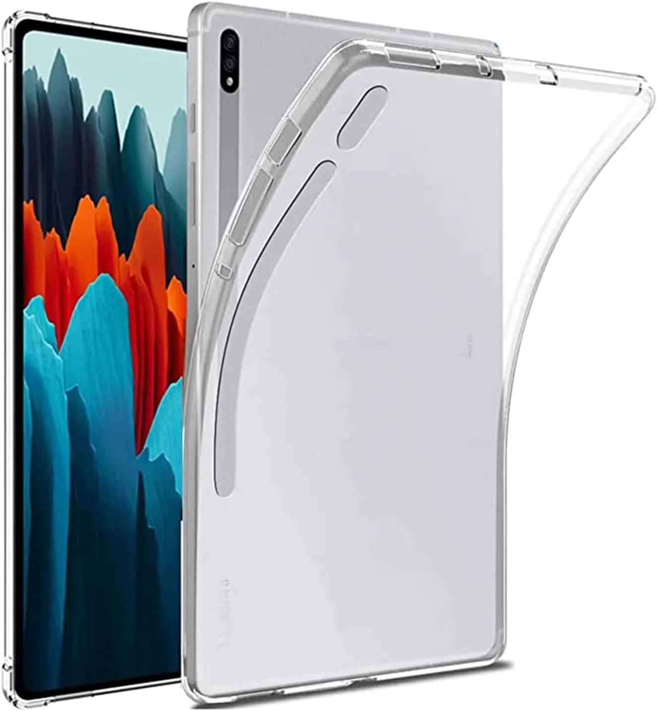 کاور محافظ تبلت سامسونگ گلکسی تب S8 لوکیون، سازگار با تبلت 11 اینچی، جنس TPU نرم و شفاف، ضد ضربه و ضد لغزش (شفاف) کاور محافظ تبلت سامسونگ گلکسی تب S8 لوکیون، سازگار با تبلت 11 اینچی، جنس TPU نرم و شفاف، ضد ضربه و ضد لغزش (شفاف)