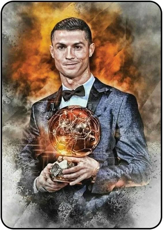 Eye Catching AASAMTABA9P761 Cristiano Ronaldo Print Protective Case Cover for Samsung Galaxy Tab A9 Plus